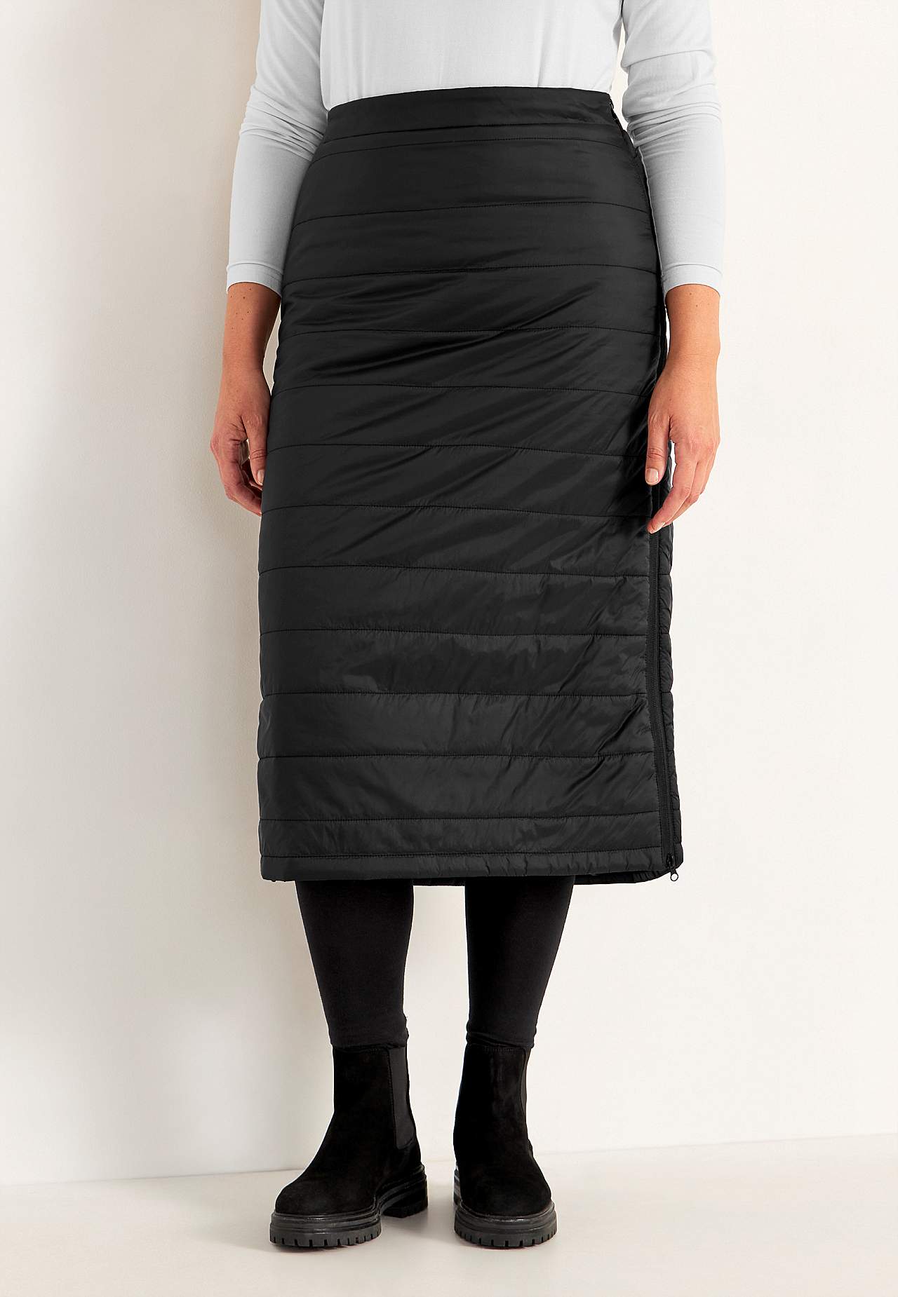Gevoerde rok perfect voor de winter