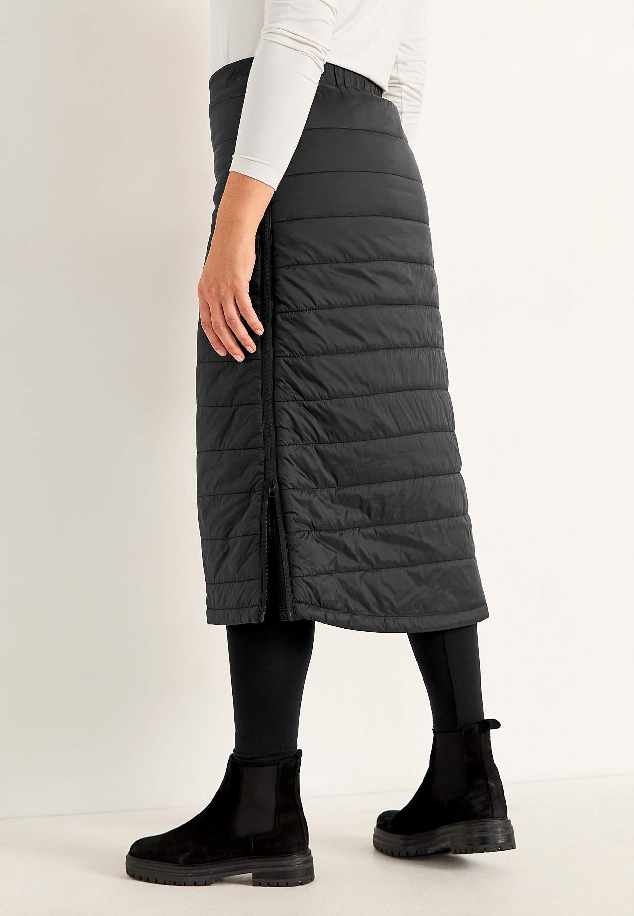 Gevoerde rok perfect voor de winter