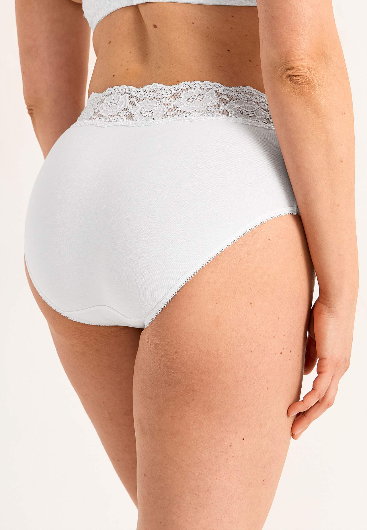 Midi-slip van katoen Set van 4