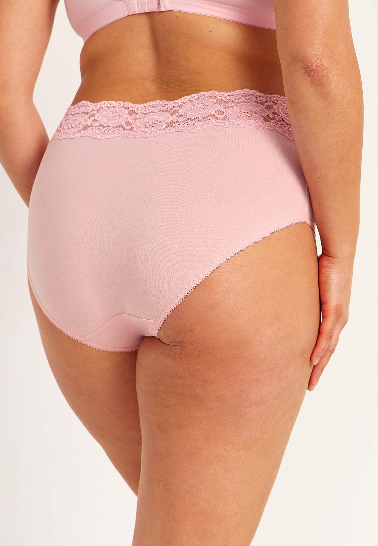 Midi-slip van katoen Set van 4