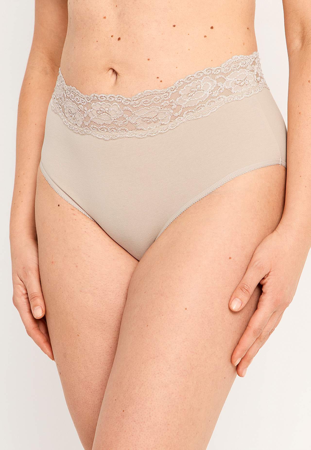 Midi-slip van katoen Set van 4
