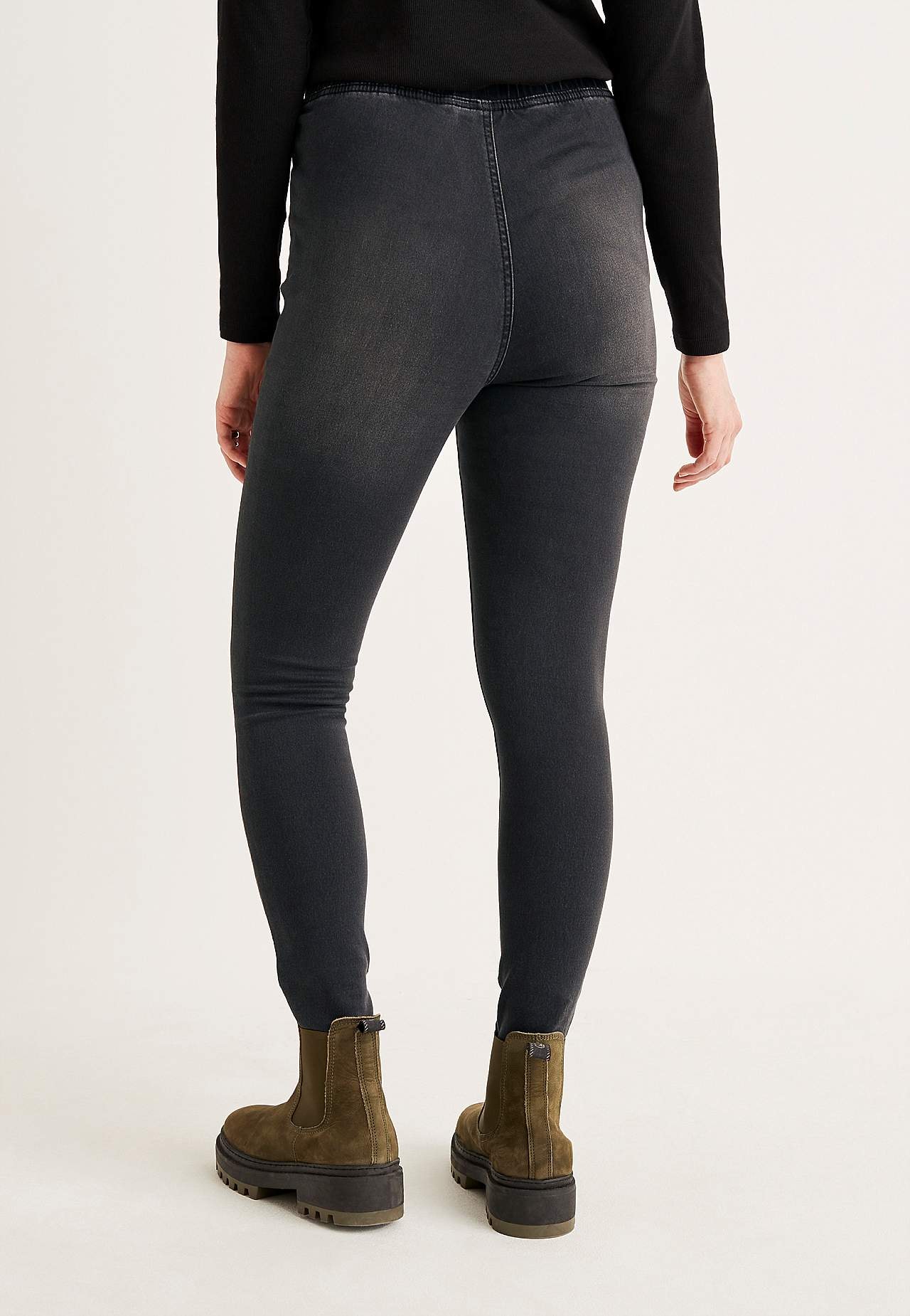 Denim legging