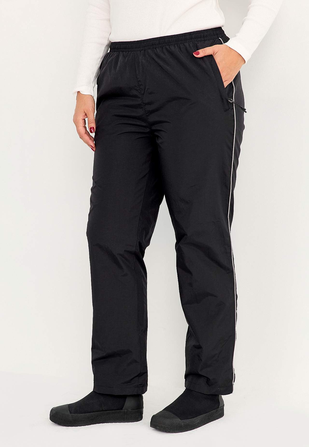 Windbroek met reflecterende details