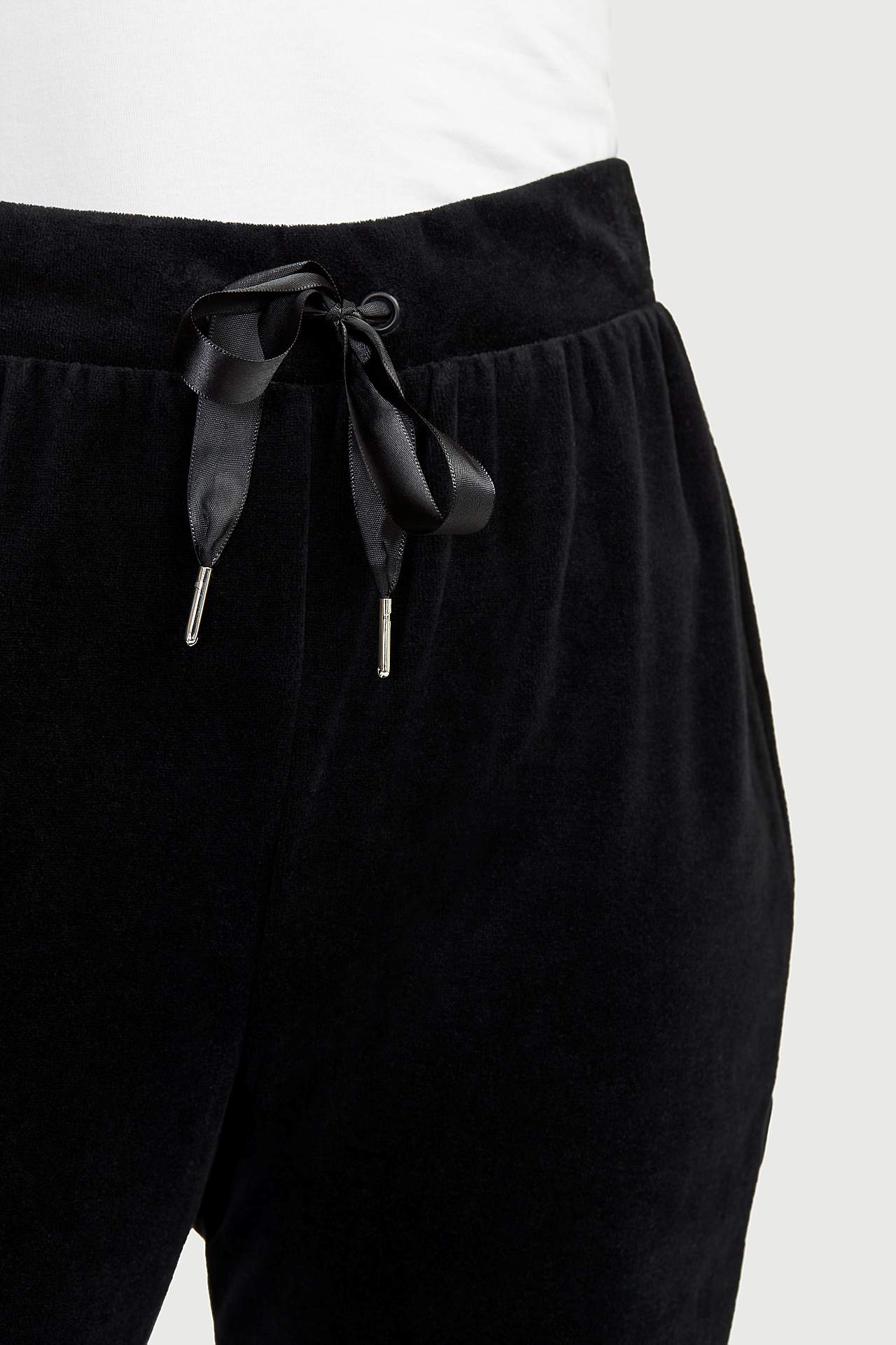 Fluwelen broek met bootcut Wilma