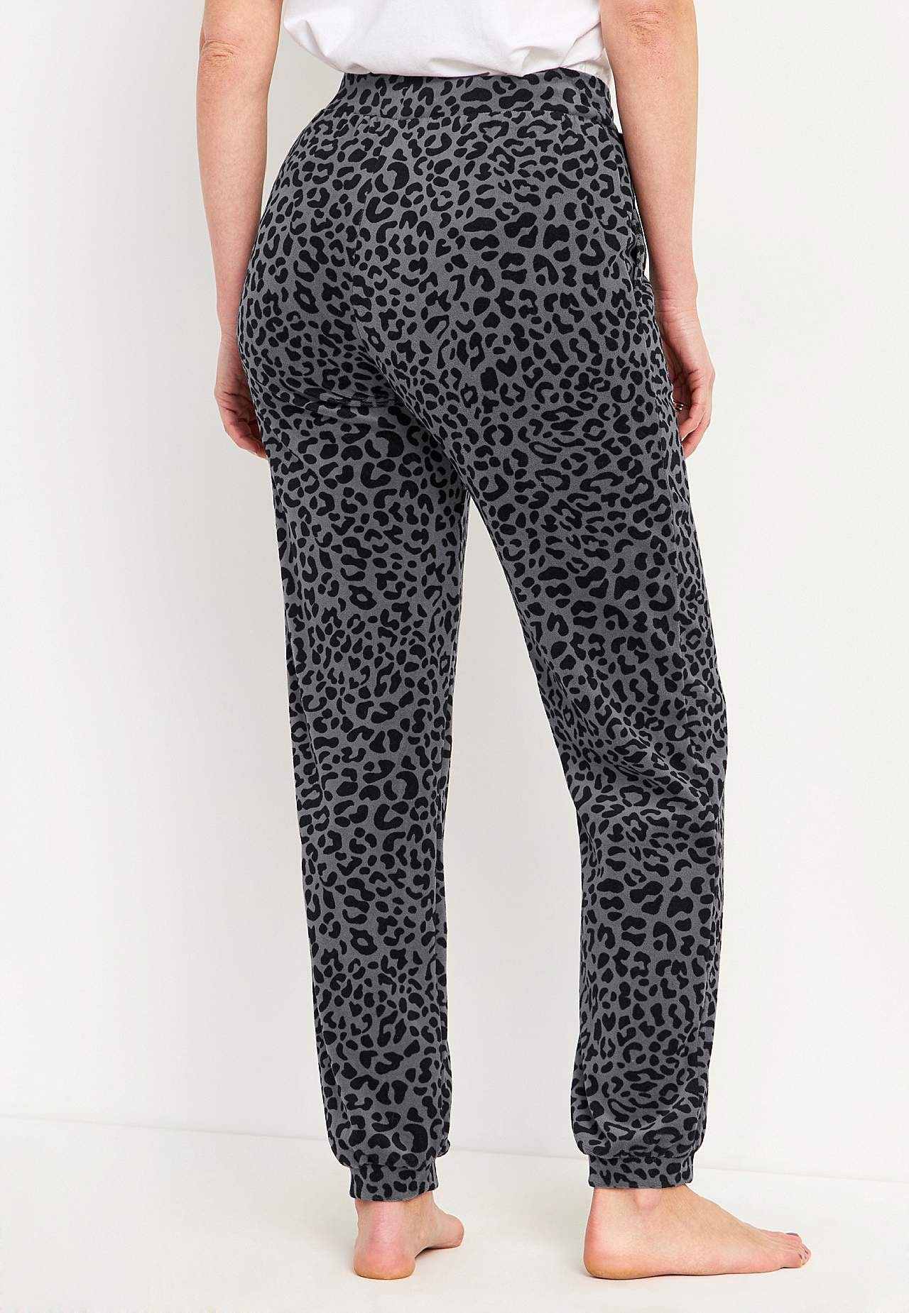 Fluwelen broek met manchet