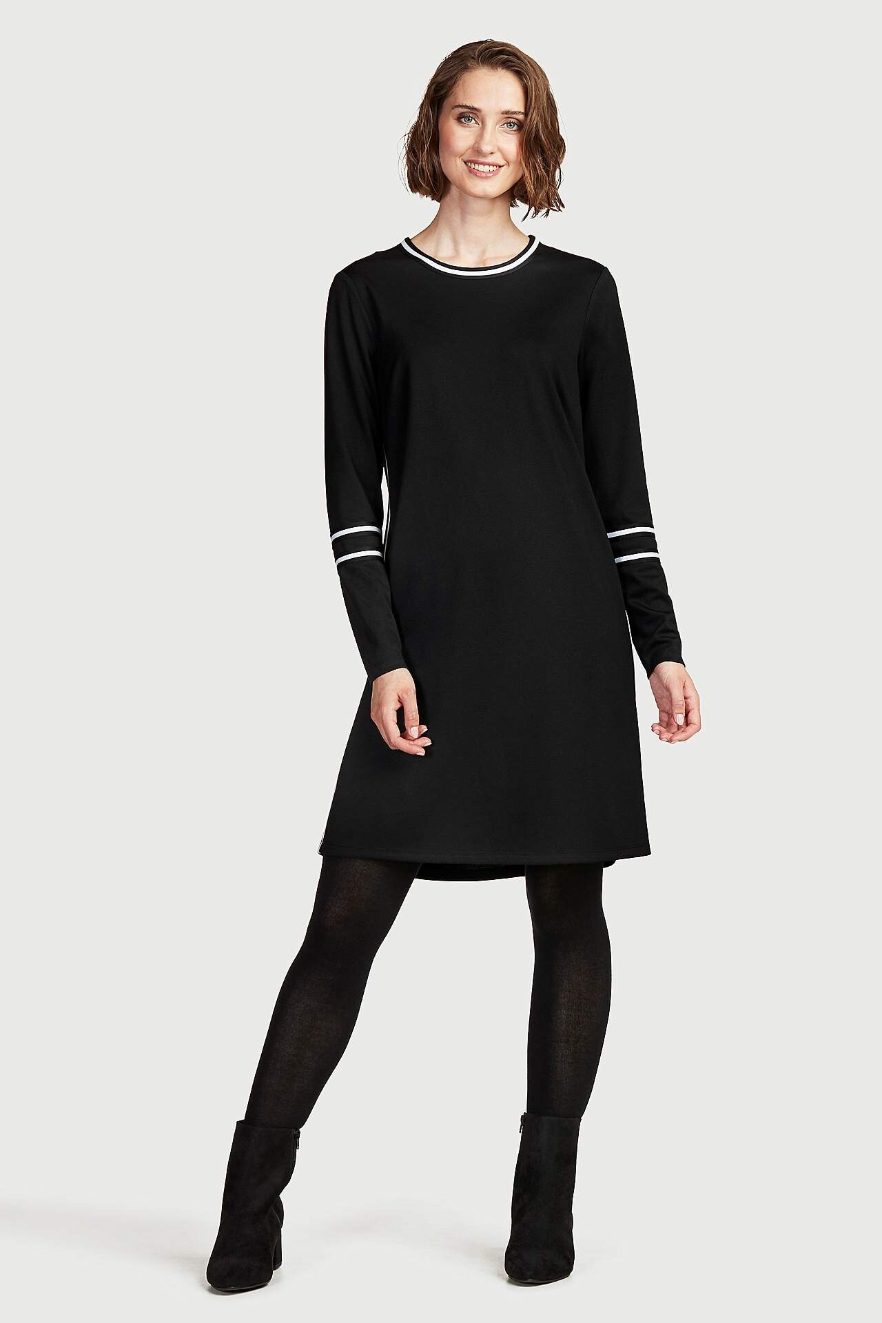 Jerseyjurk met contrastgekleurde details Tatum