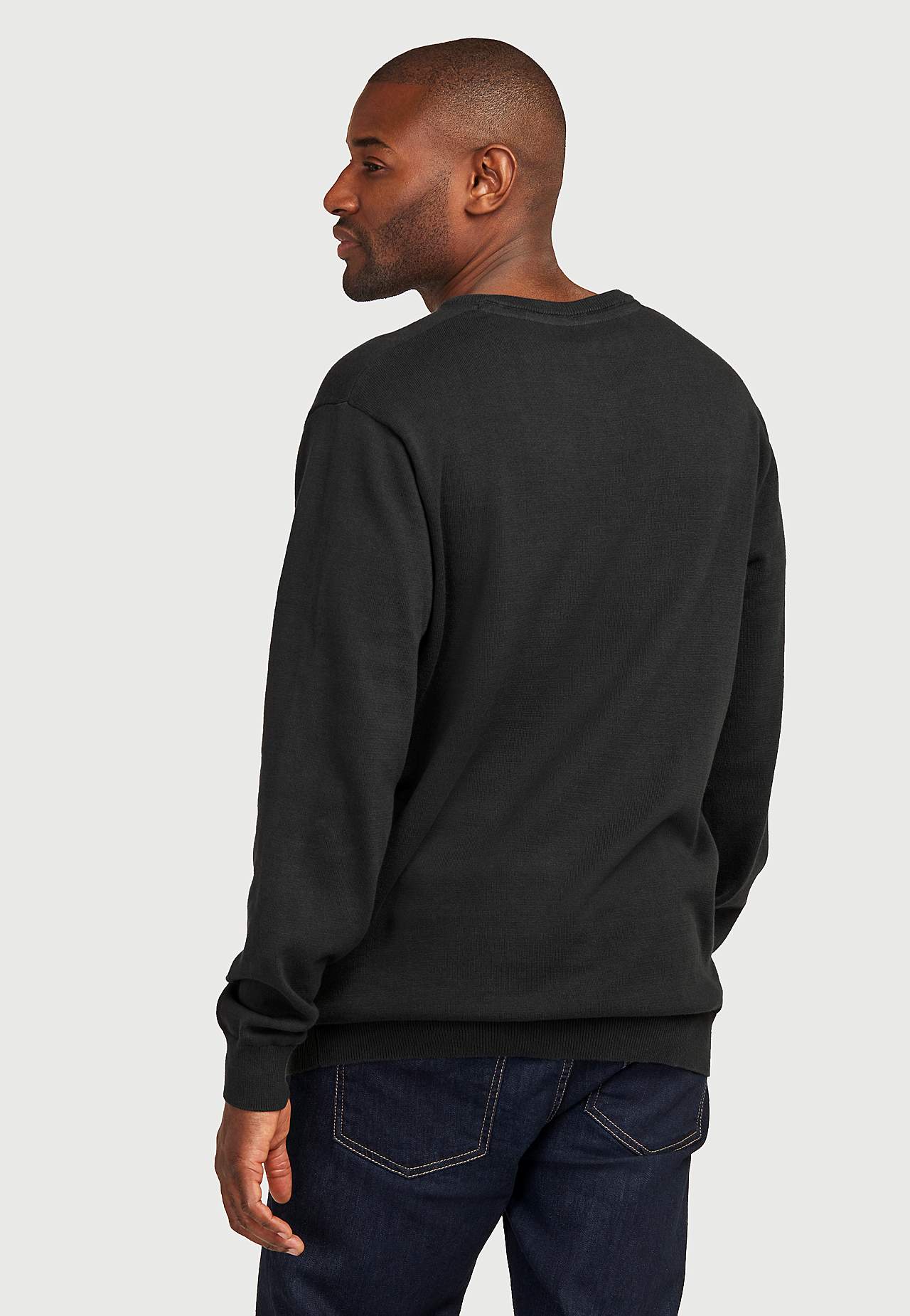 Sweater met lange mouwen met v-halslijn