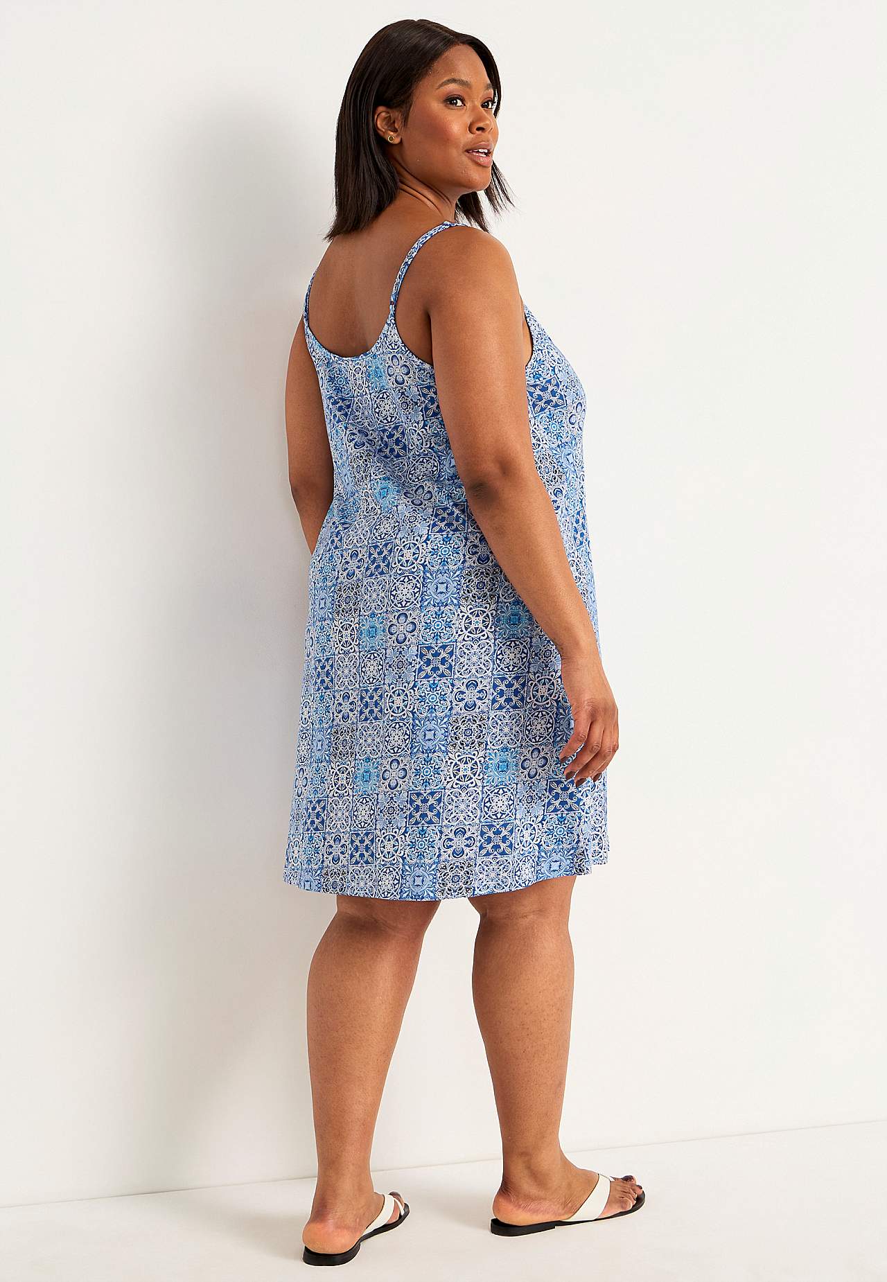 Strandjurk van tricot Bukarest