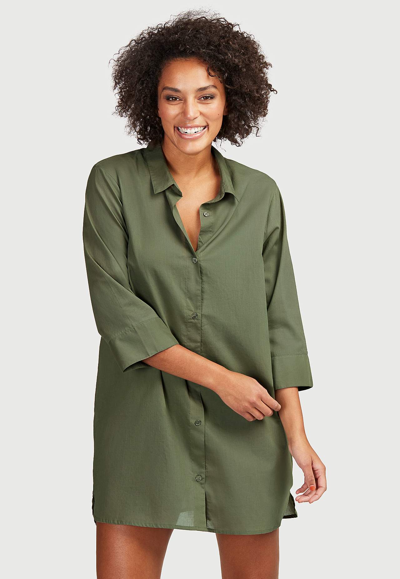 Dun strandshirt Havanna