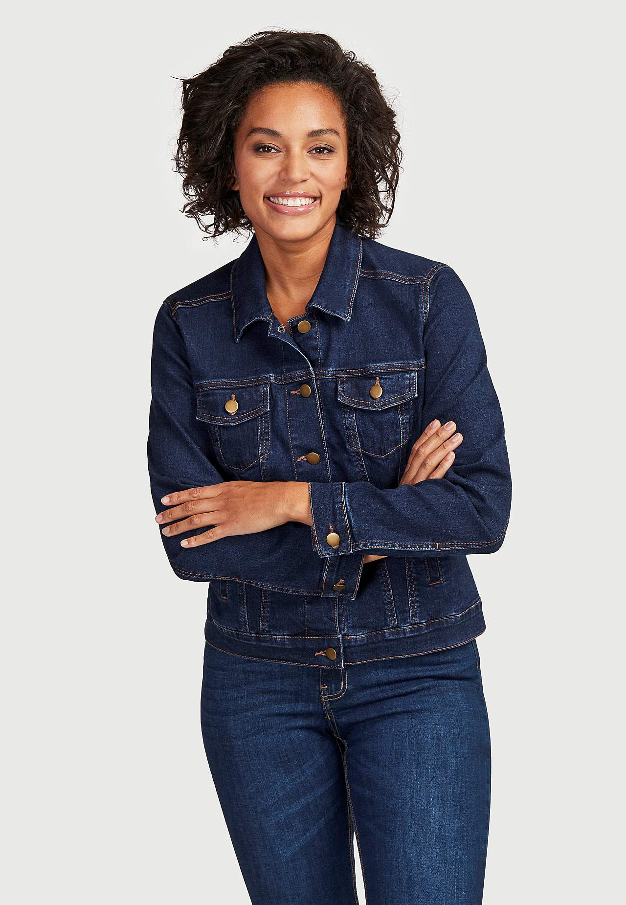 Klassieke denim jas Nora