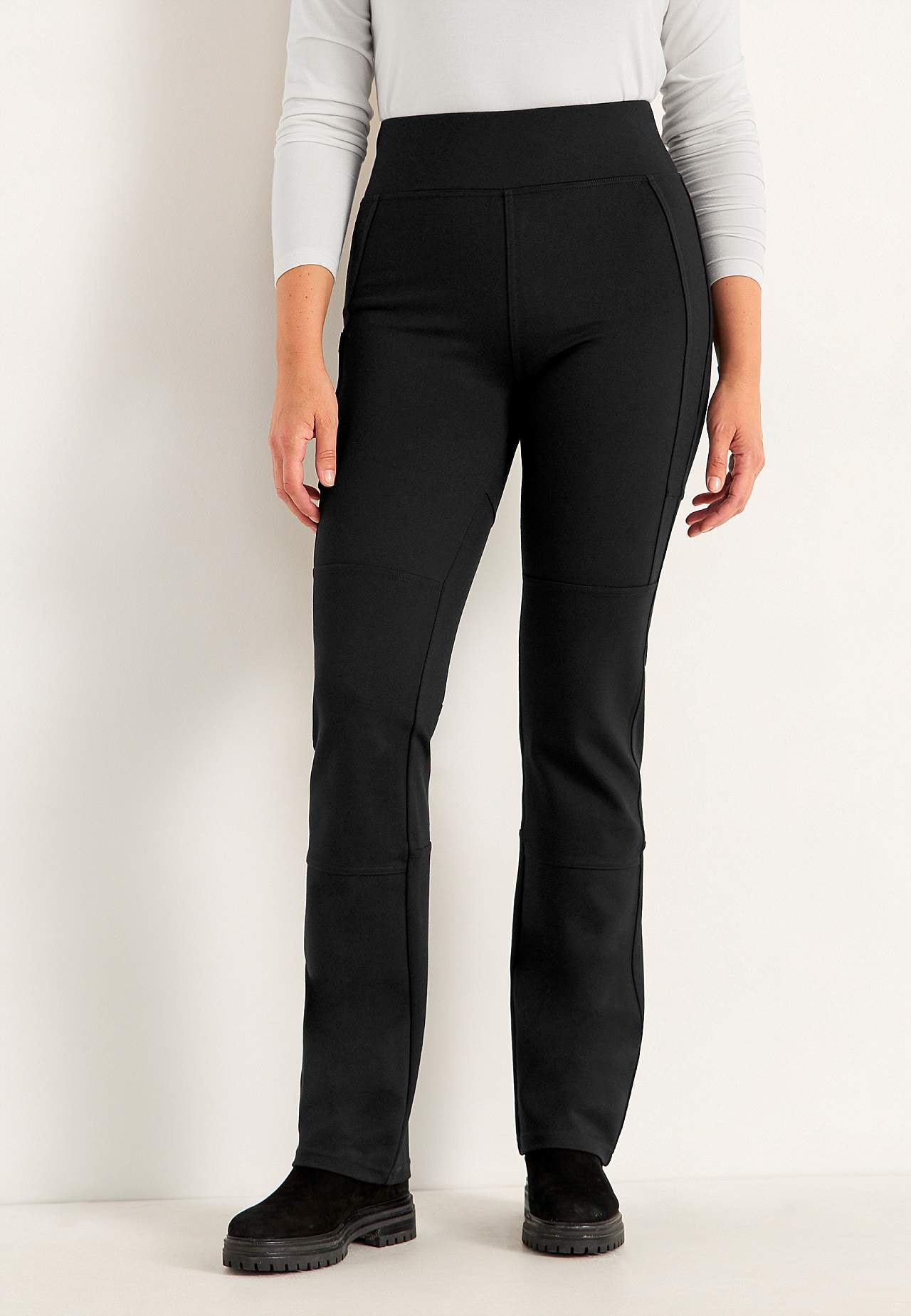 Vrijetijdsbroek met rechte pijp