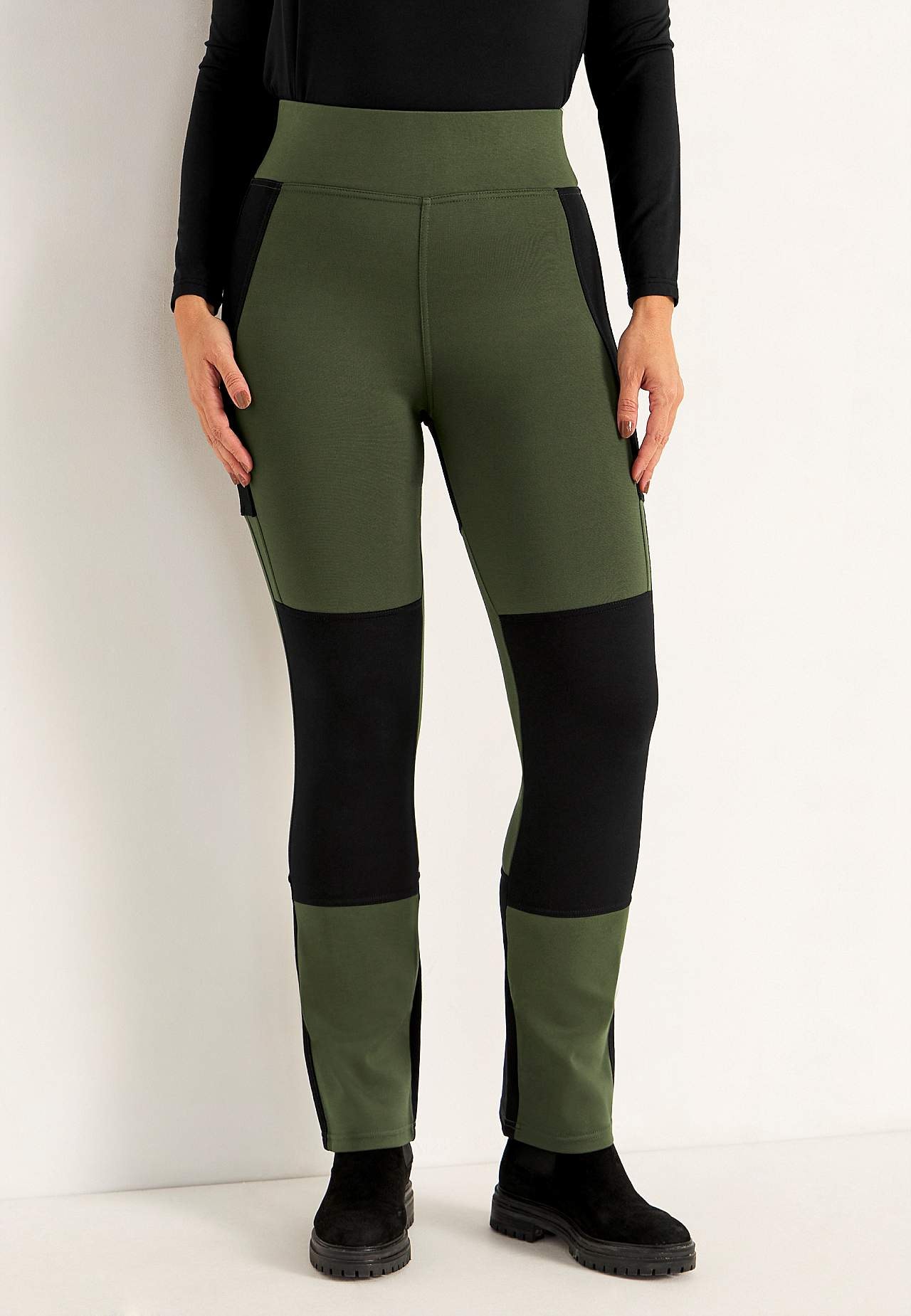 Vrijetijdsbroek met rechte pijp