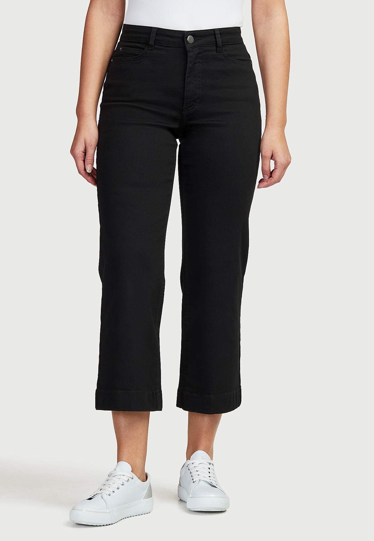 Enkellange stretch jeans Adina