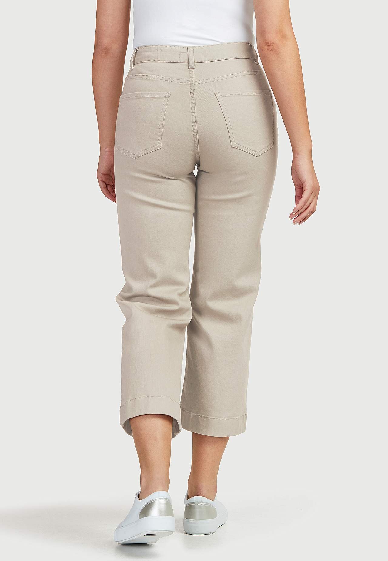 Enkellange stretch jeans