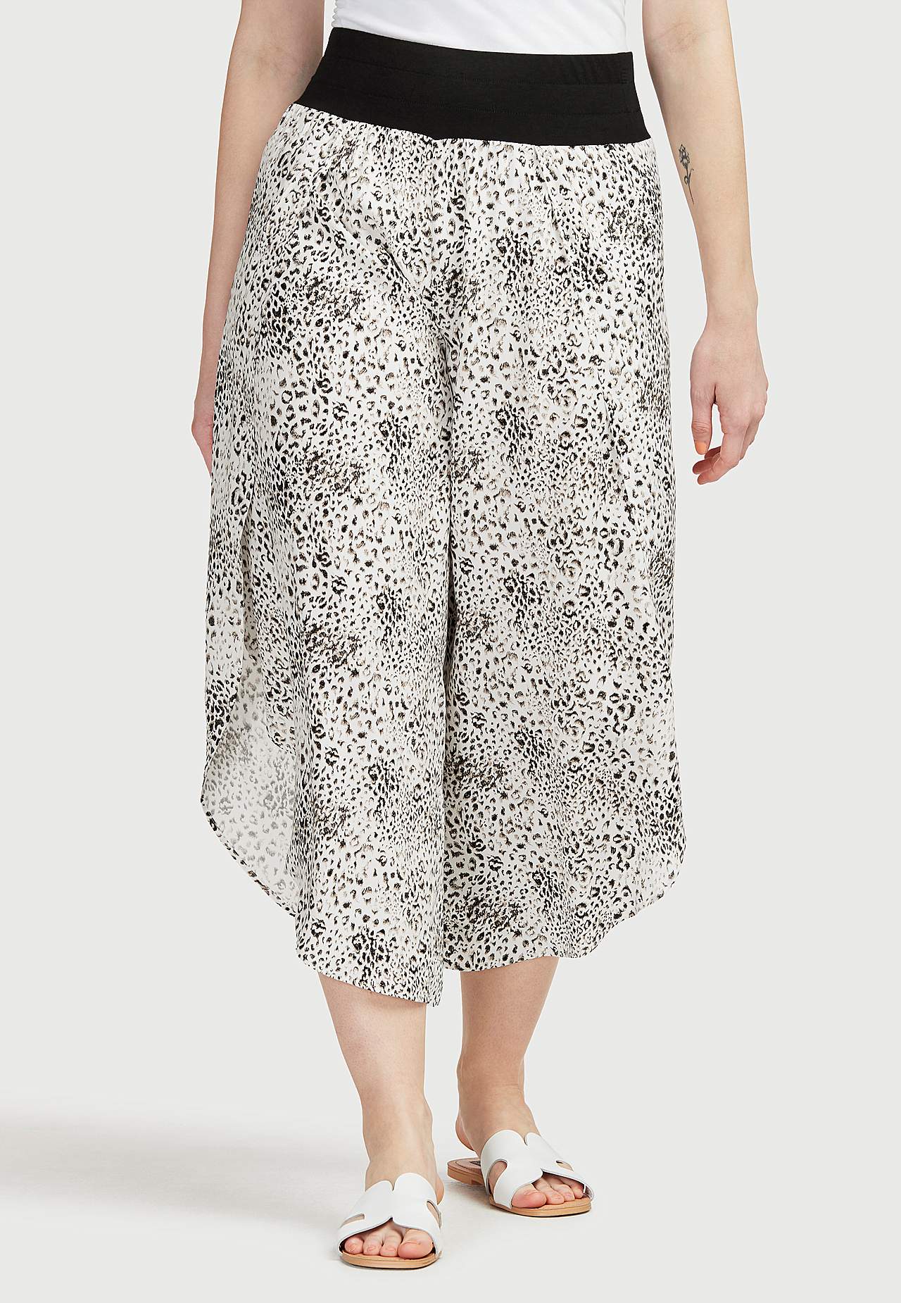 Culotte broek met patroon