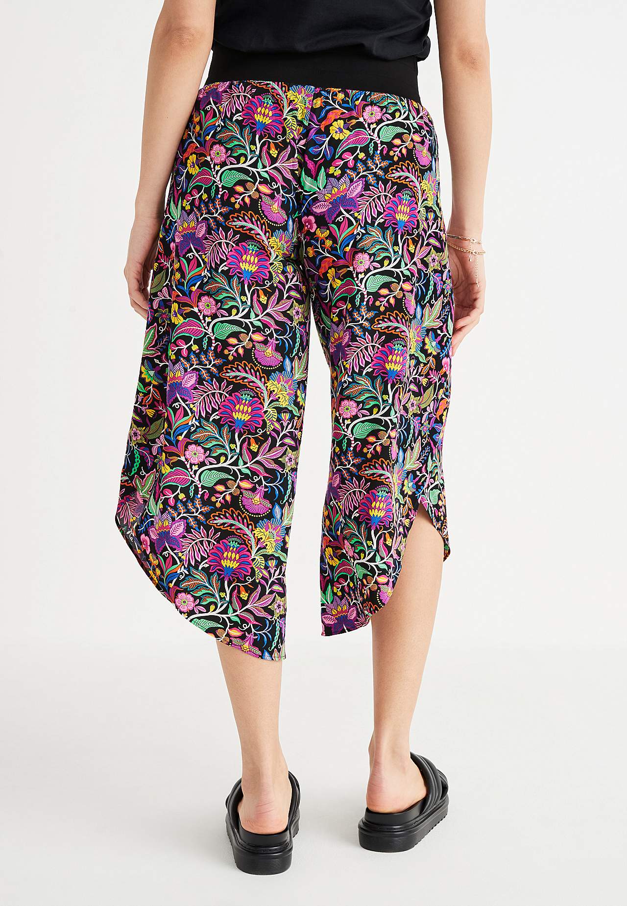 Culotte broek met patroon