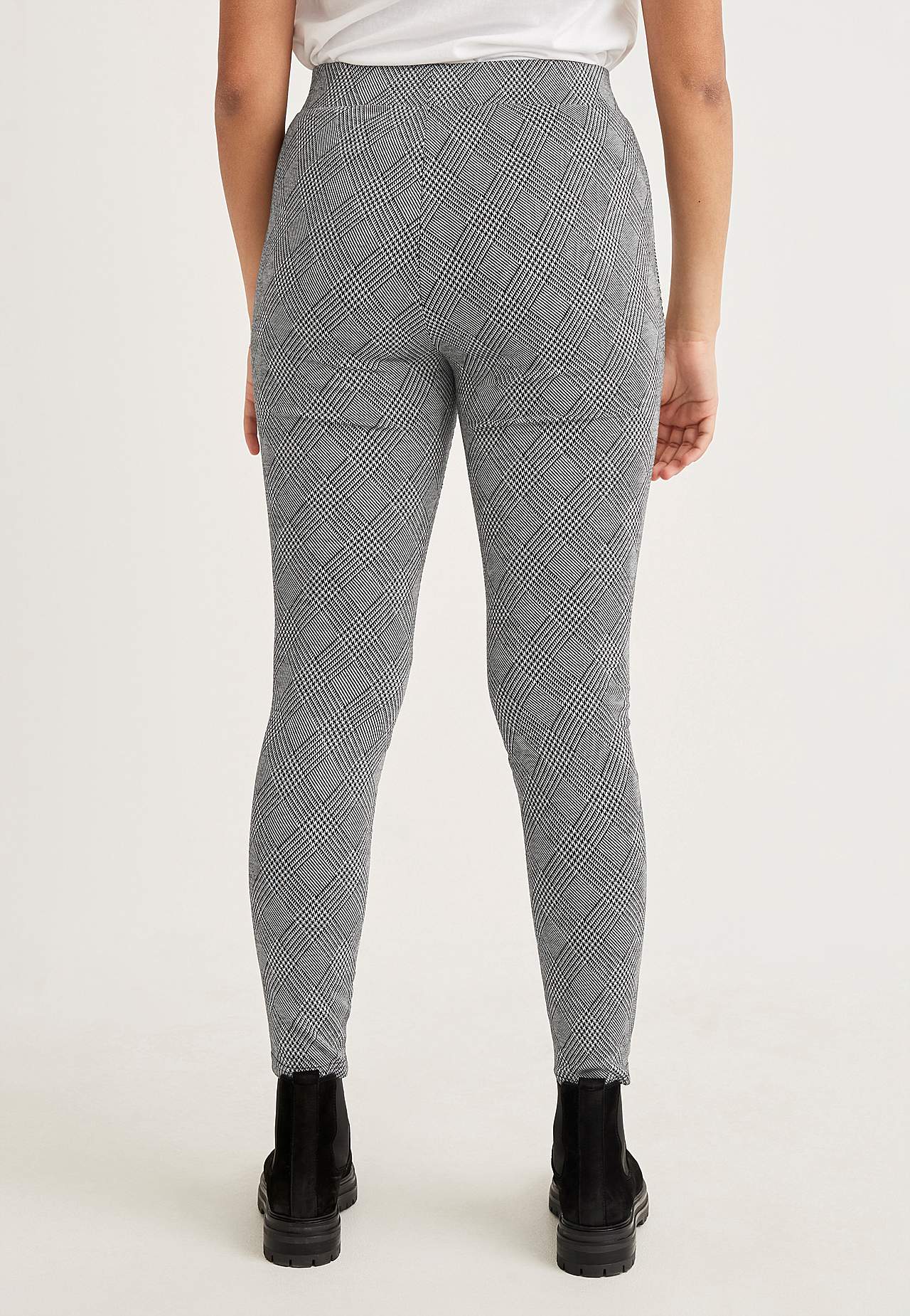 Geruite legging