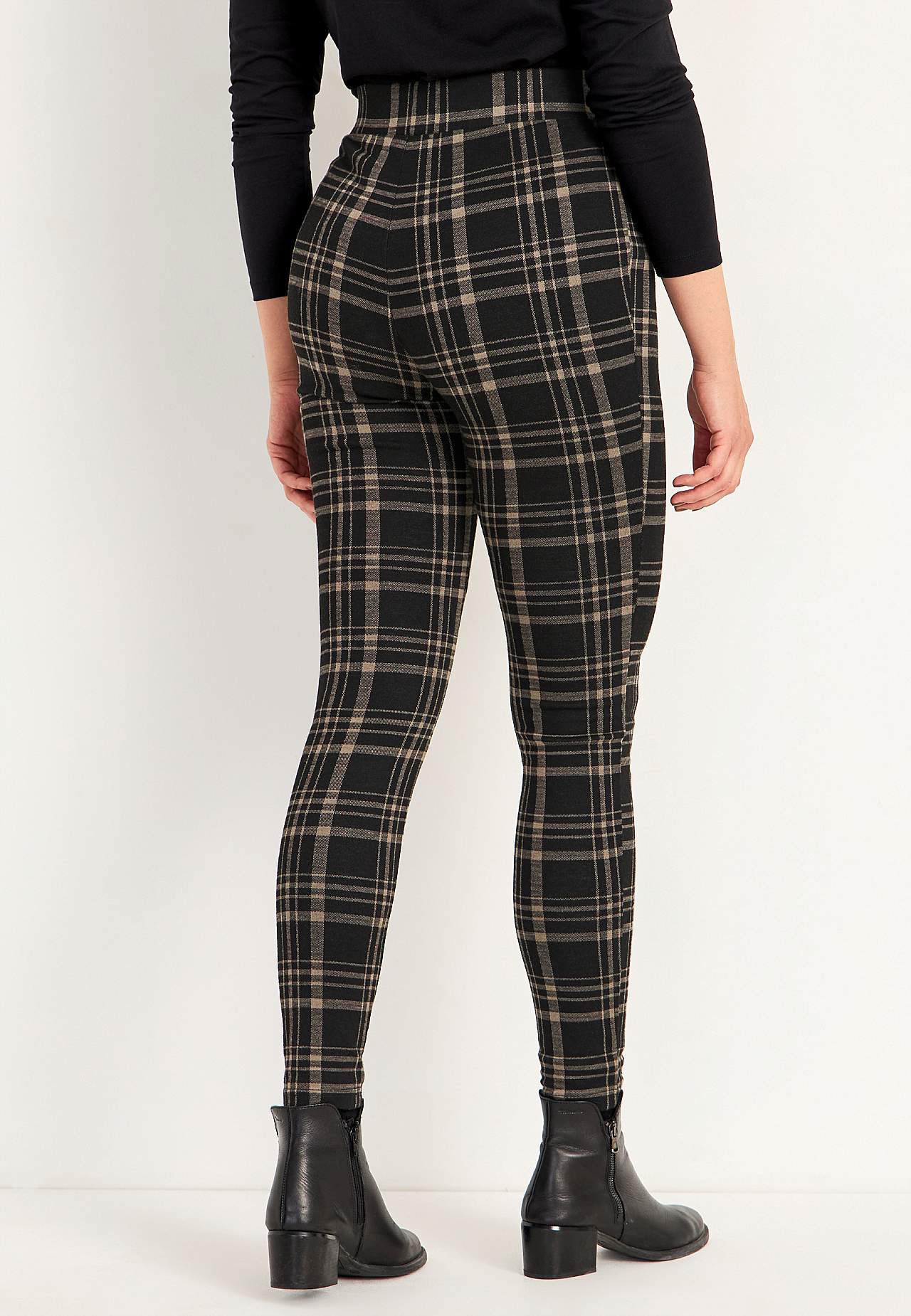 Geruite legging