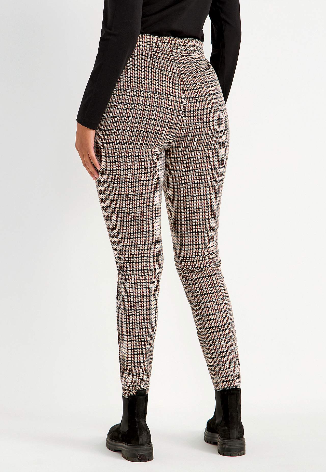 Geruite legging