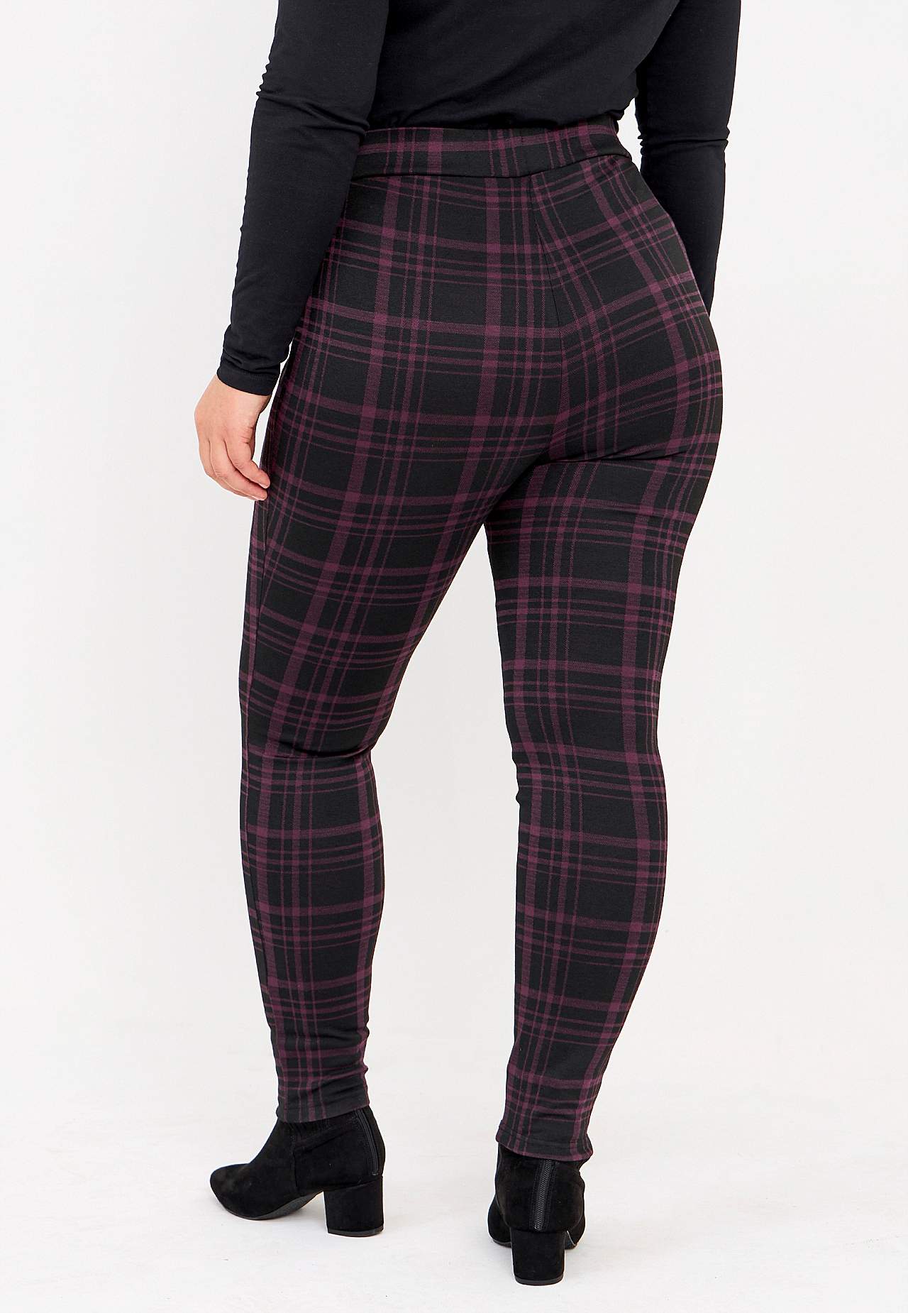 Geruite legging