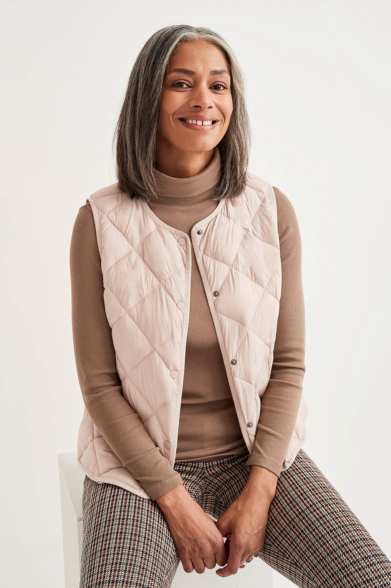 Gewatteerde lichtgewicht bodywarmer Birdy