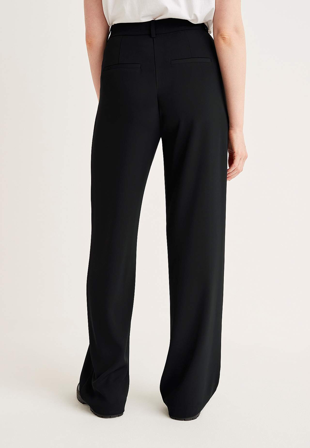 Stijlvolle broek met wijde benen