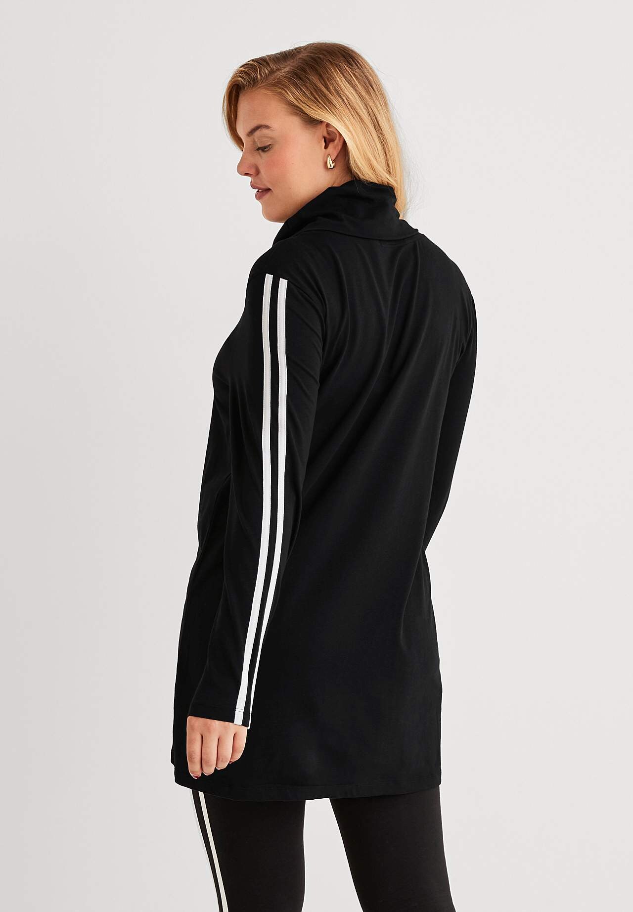 Tuniek met zijstrepen