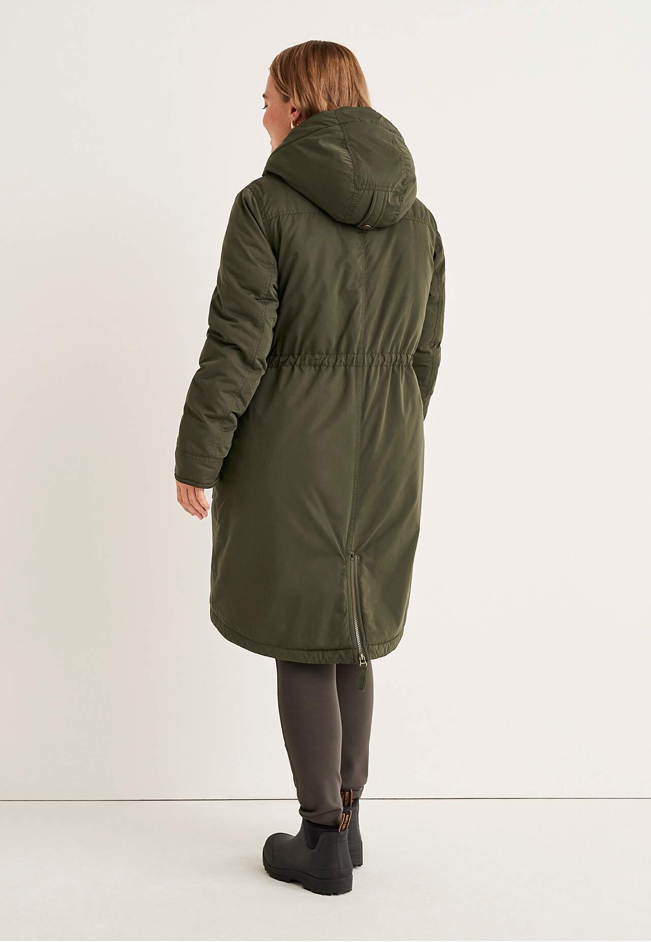 Parka met pile gevoerde capuchon