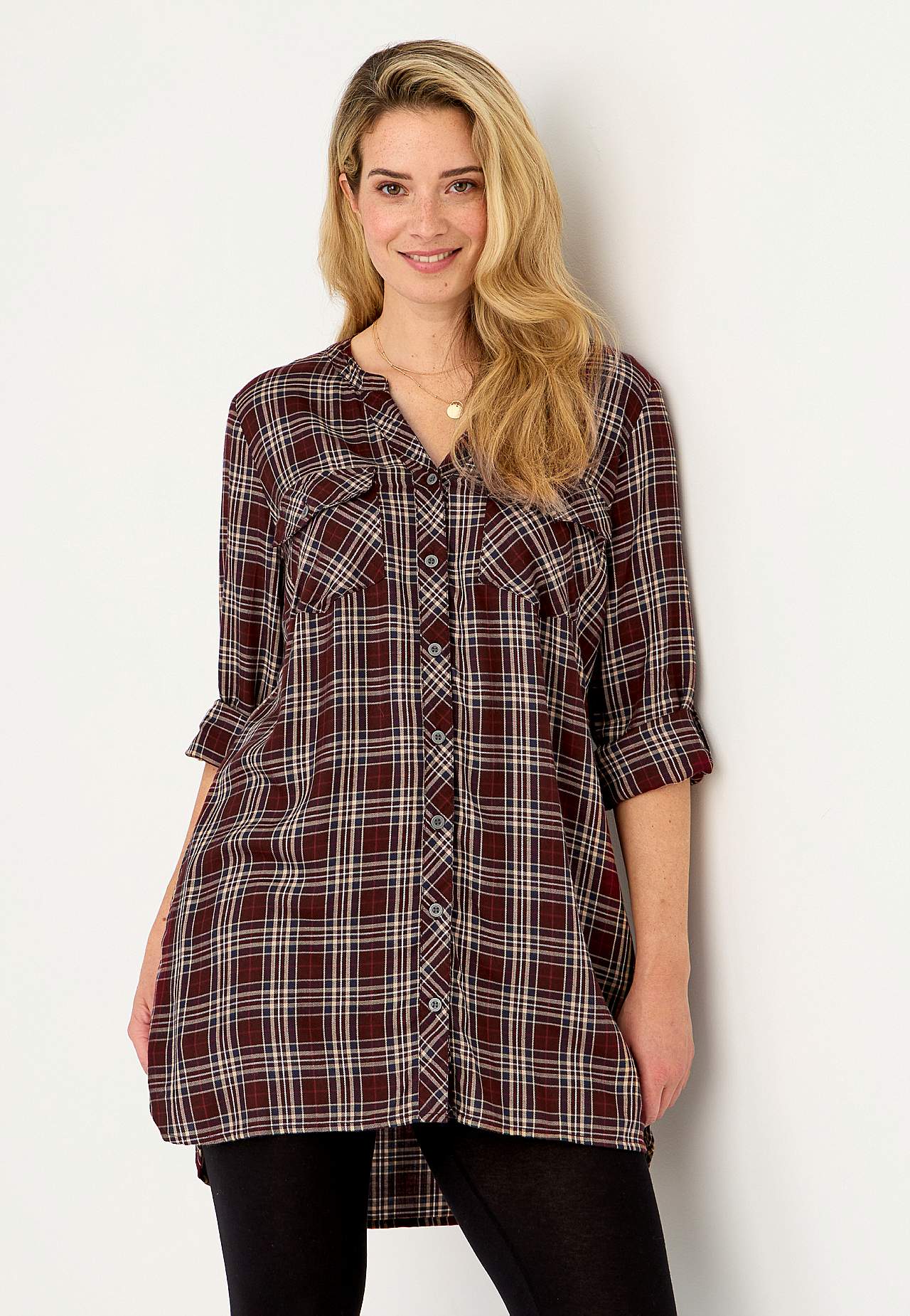 Geruite tuniek