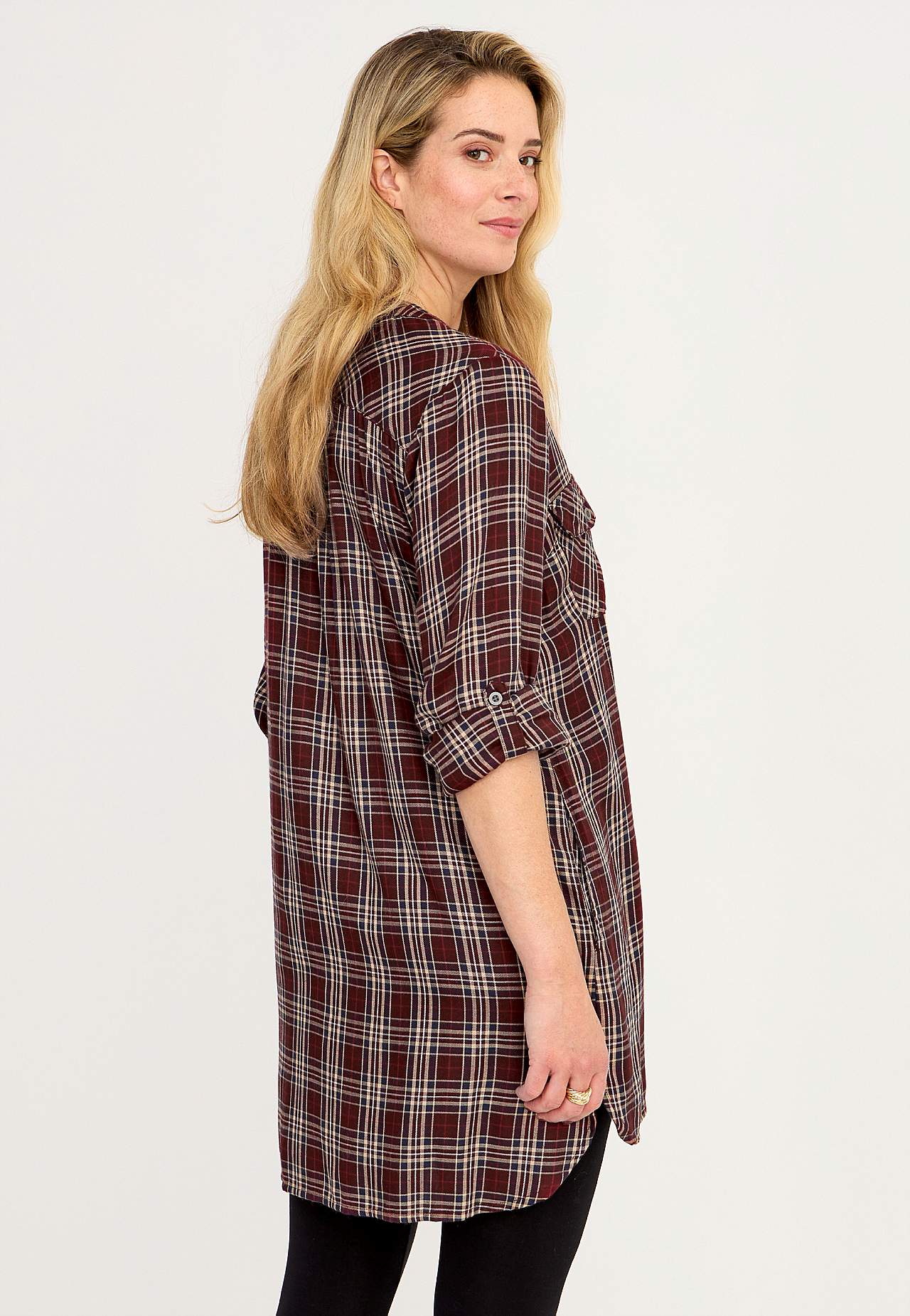 Geruite tuniek