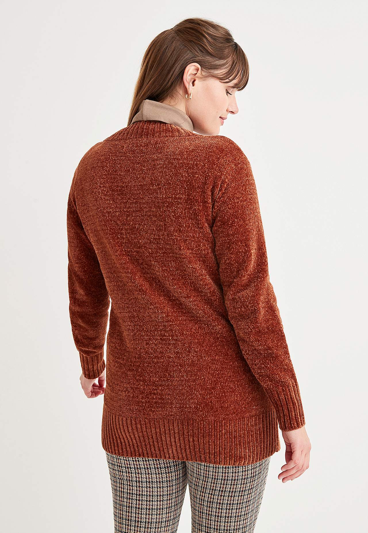 Cardigan van chenille Camilla
