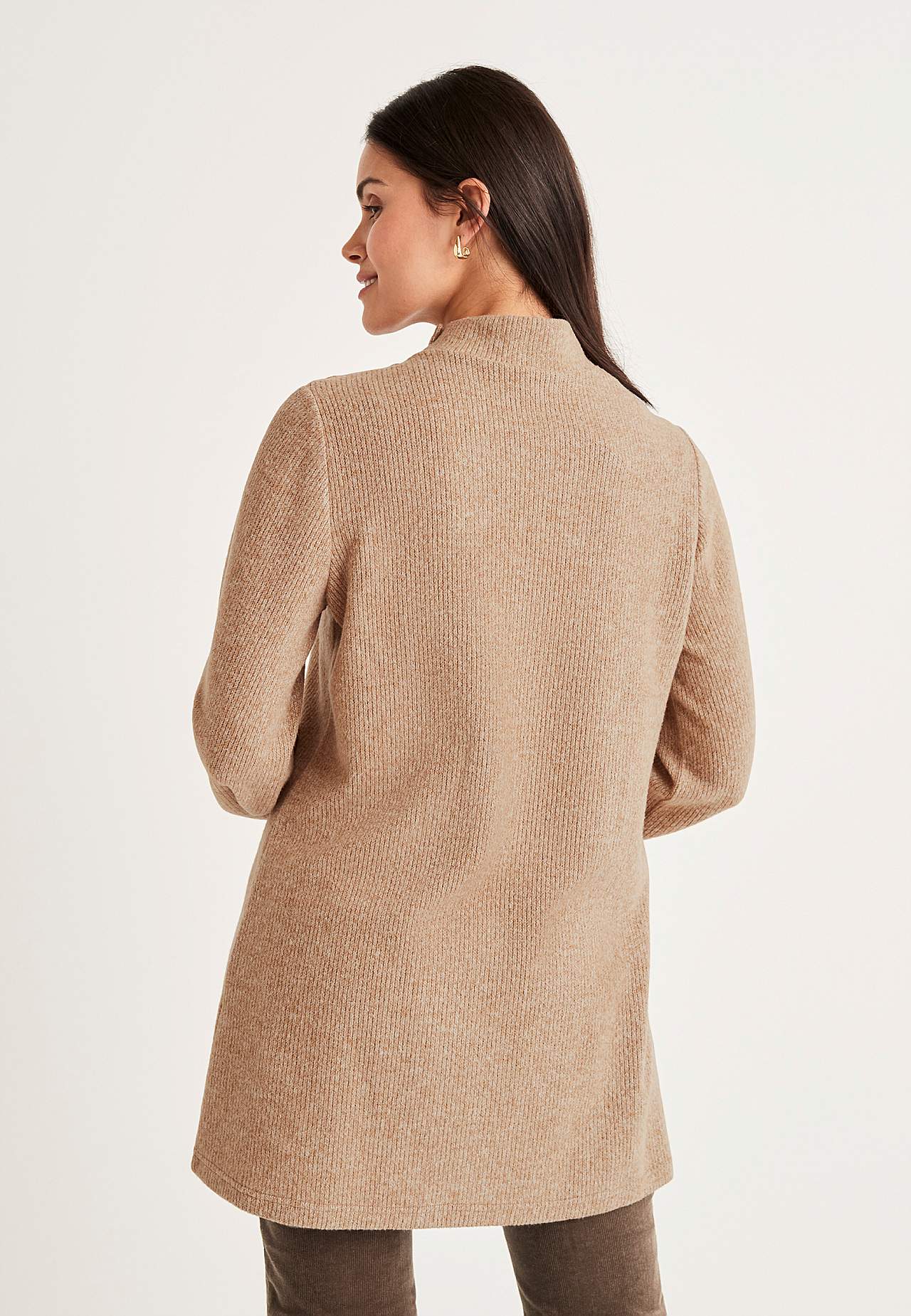 Zachte tuniek met turtleneck Beata