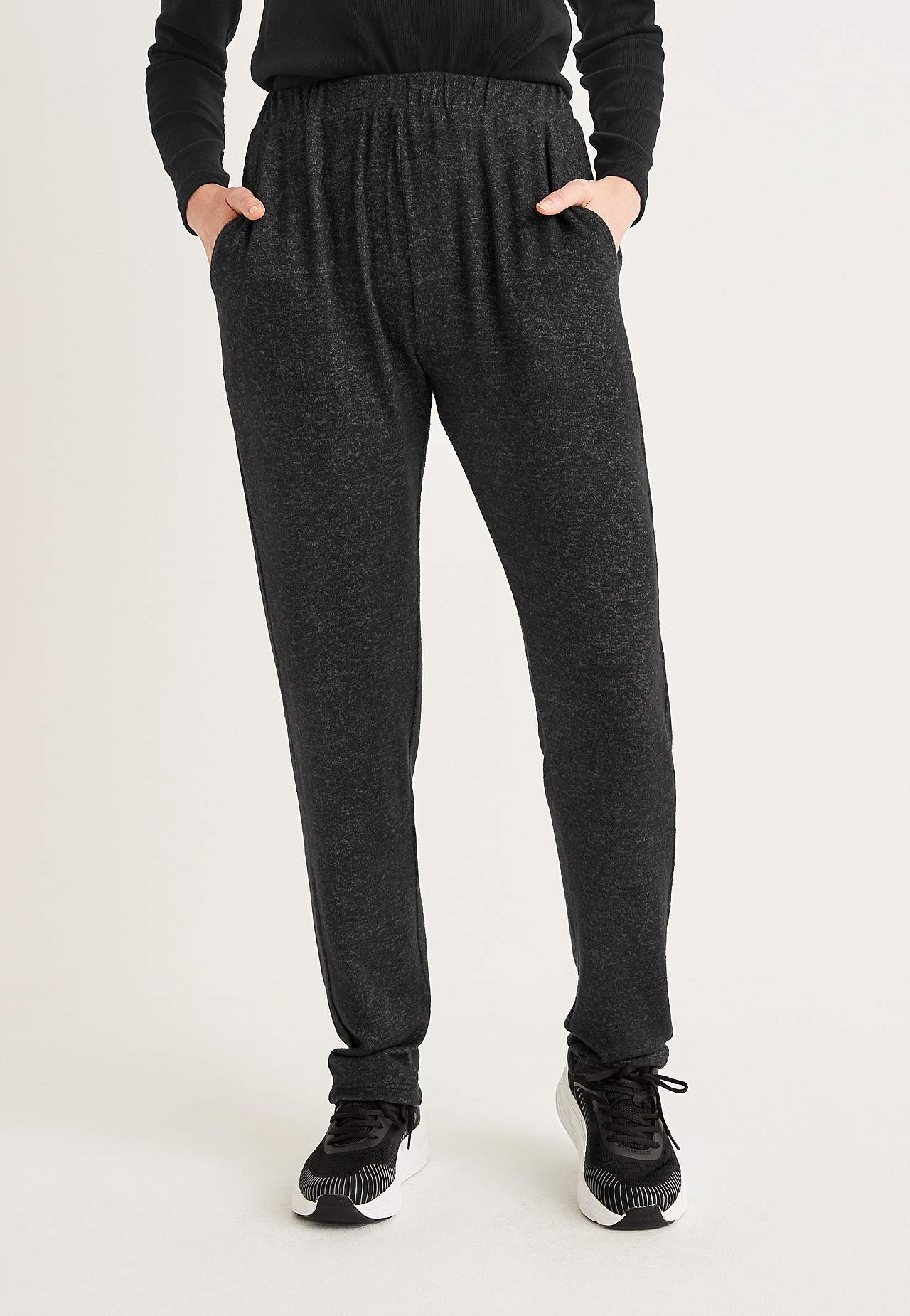 Zachte jersey broek