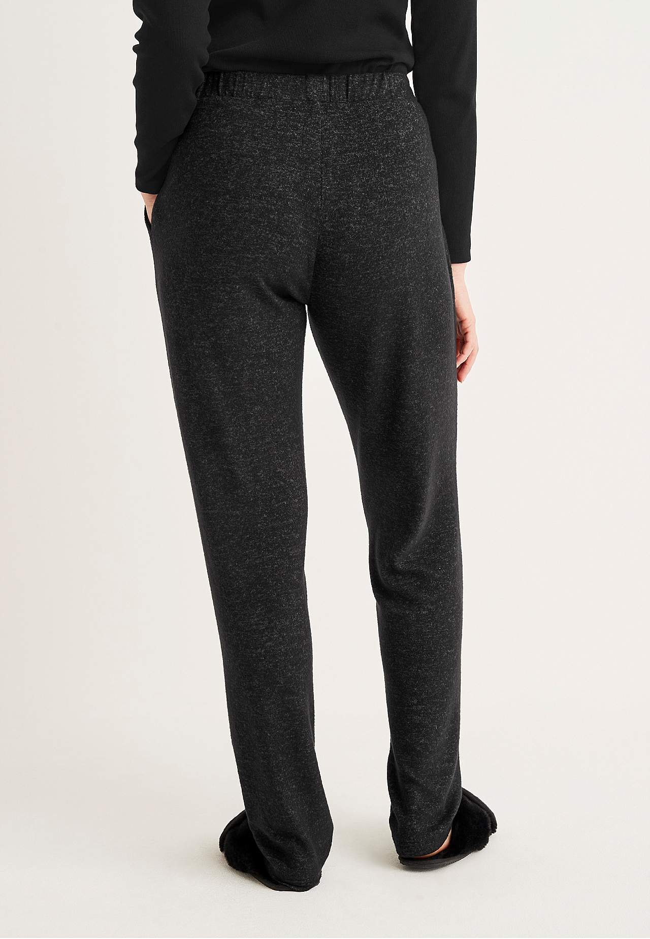 Zachte jersey broek