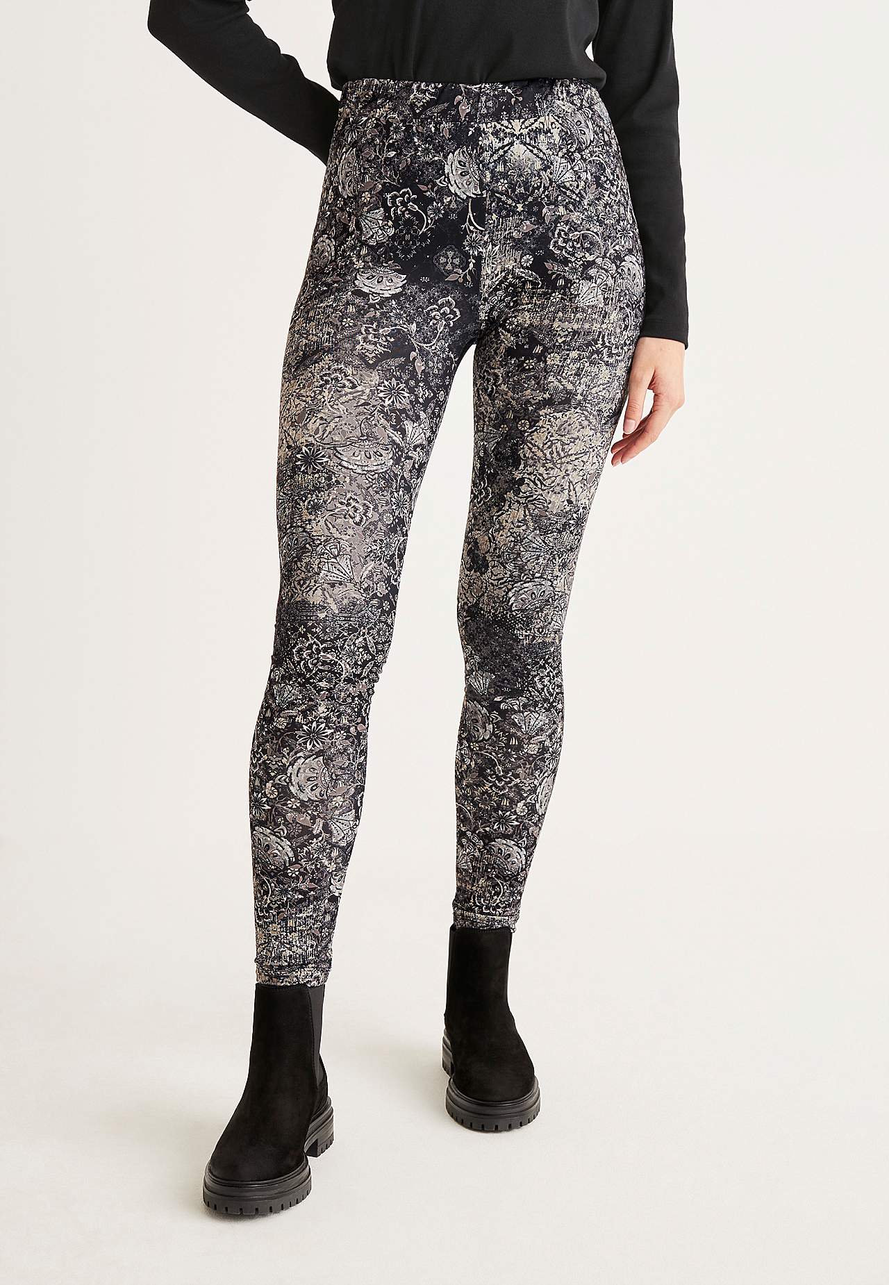 Patroonvormige legging Jasminette