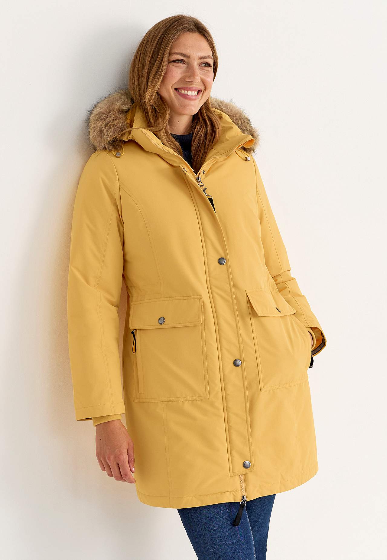 Gevoerde parka