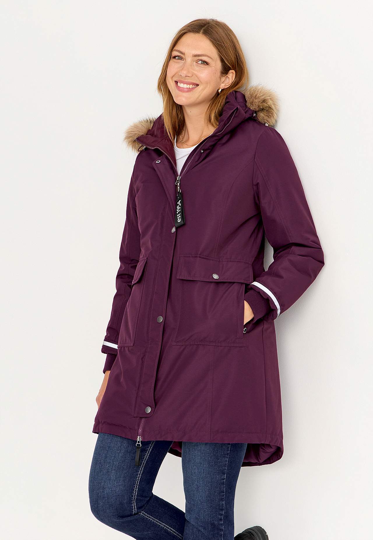Gevoerde parka Ice