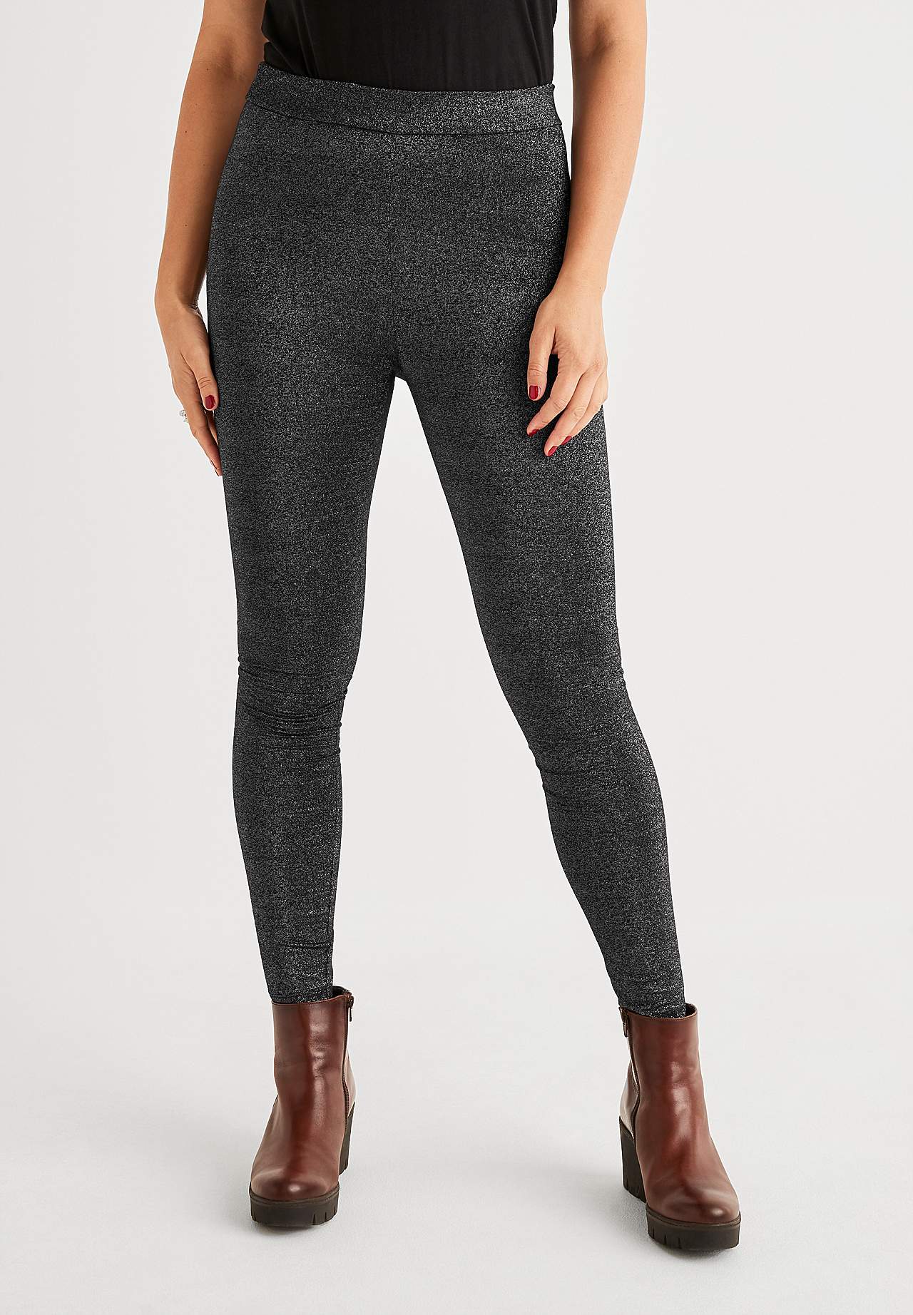 Glanzende legging Greta
