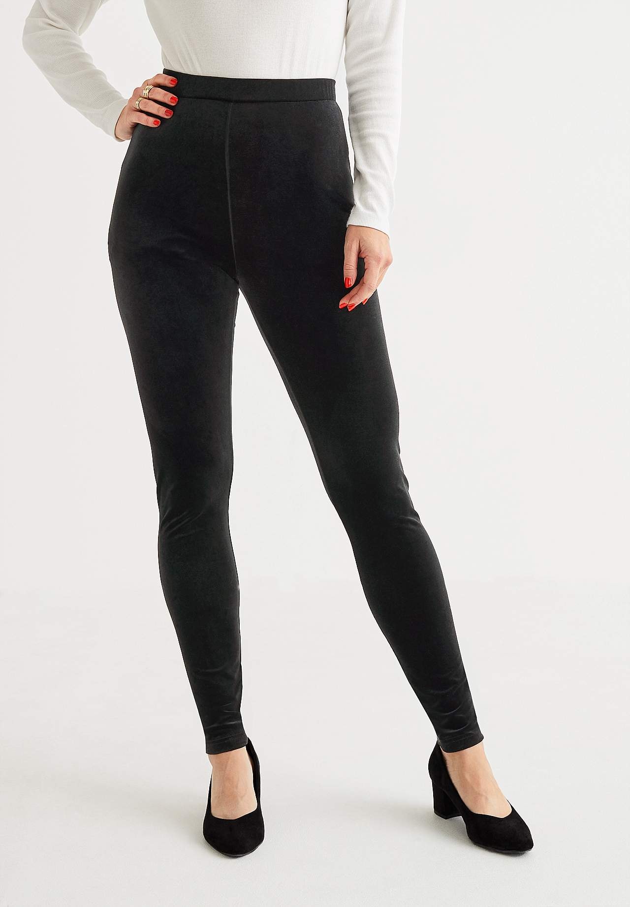 Legging van velvet