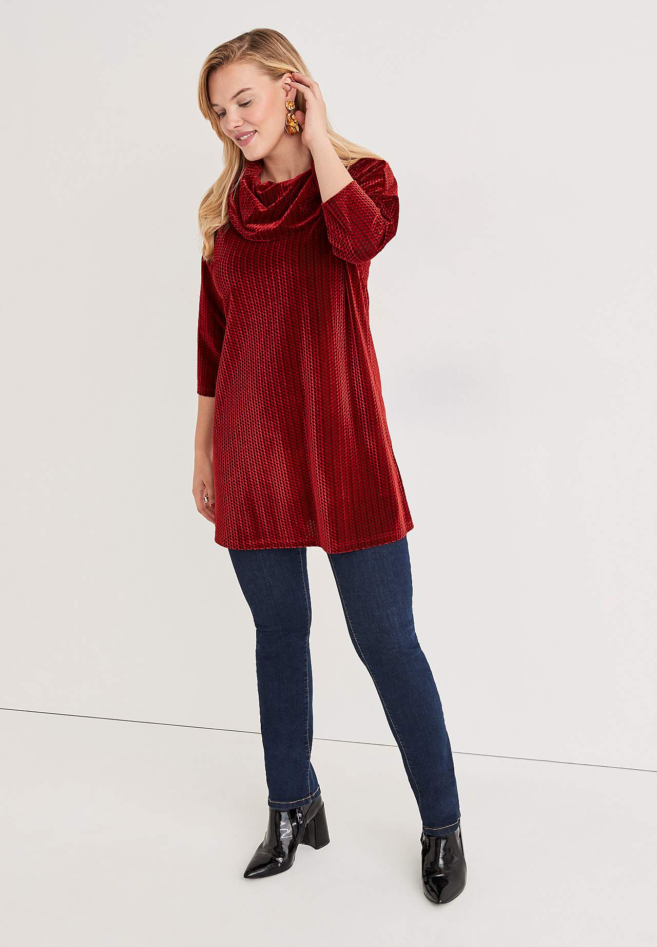 Fluwelen tuniek