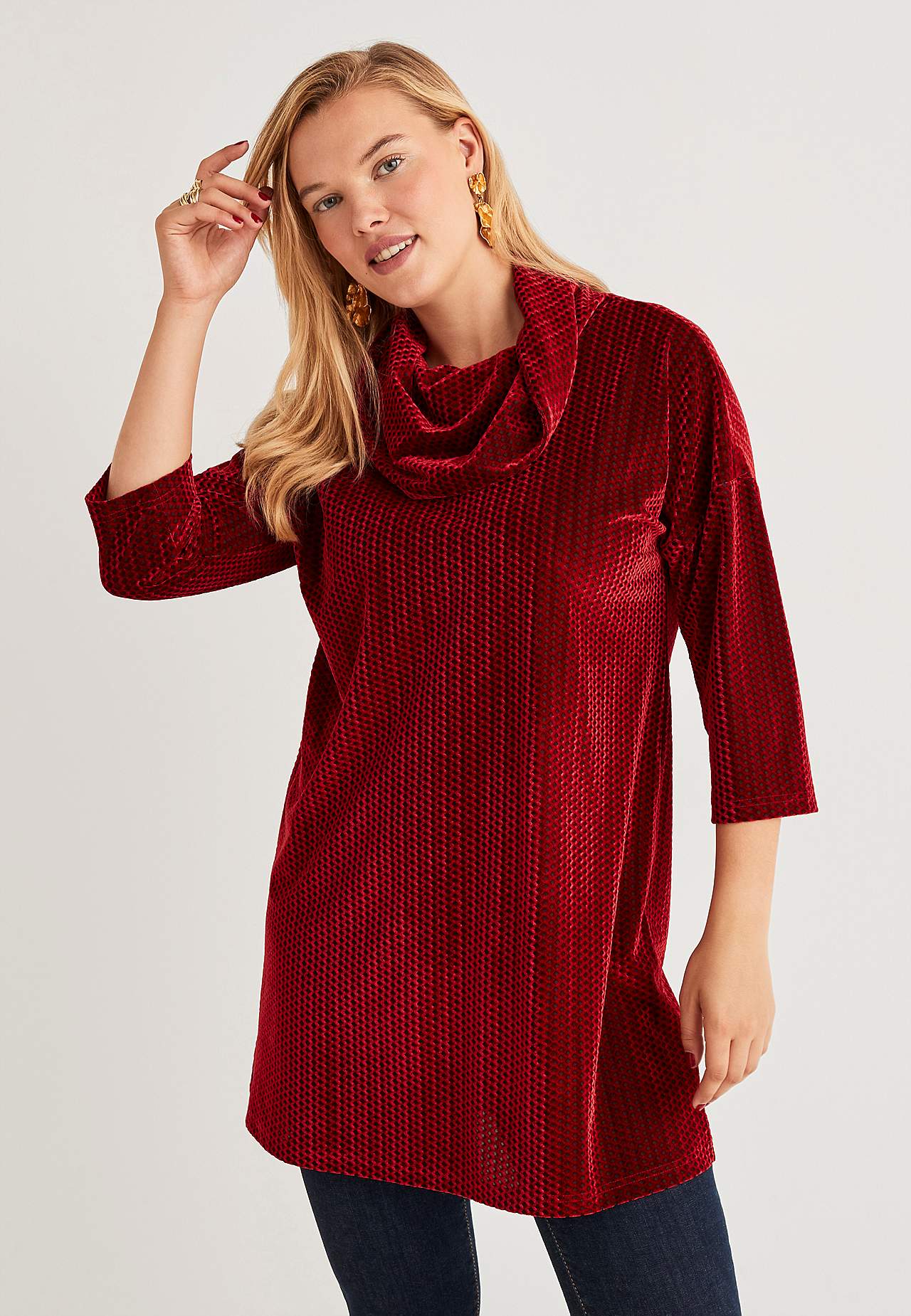 Fluwelen tuniek