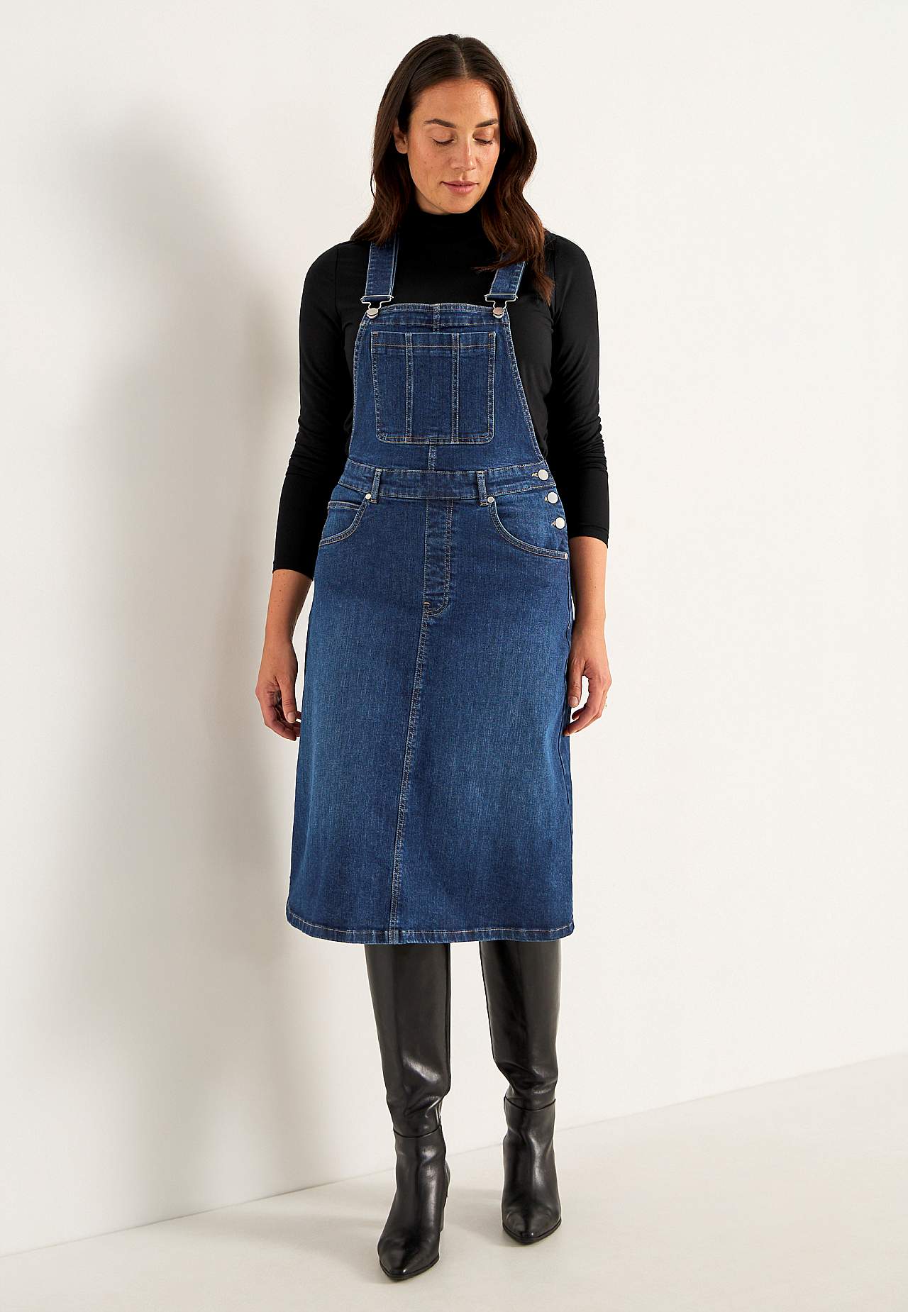 Tuinbroekjurk van denim