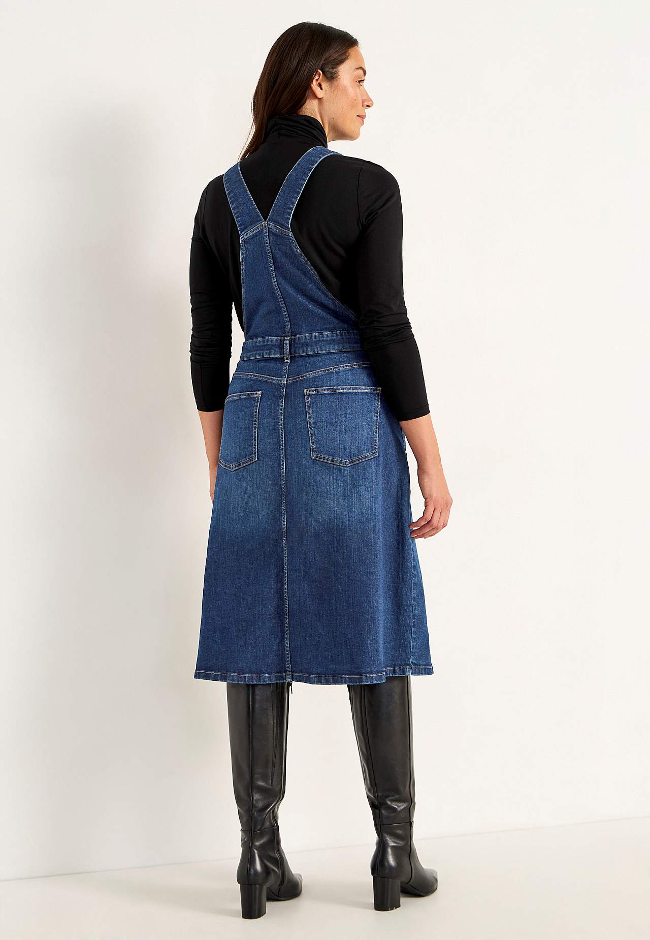 Tuinbroekjurk van denim
