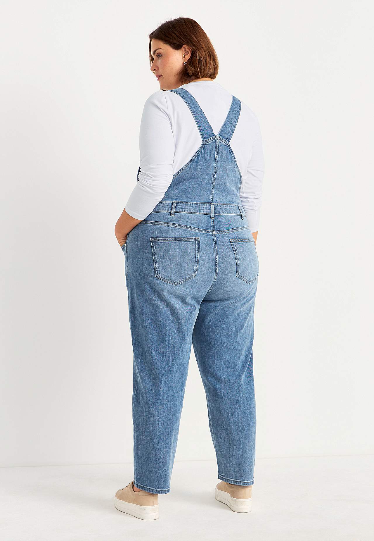 Salopette van denim Aliana