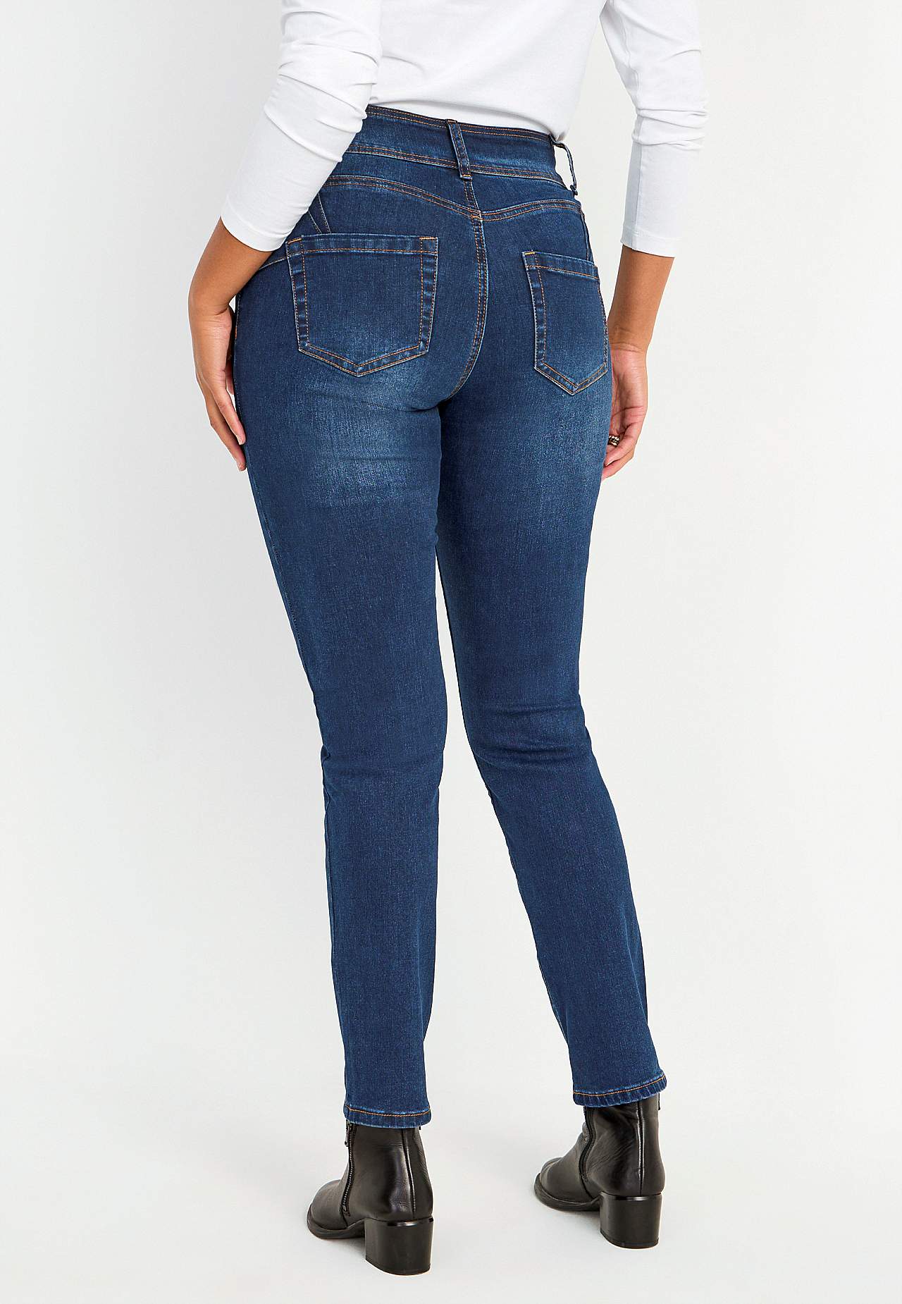 Shaping jeans met rek