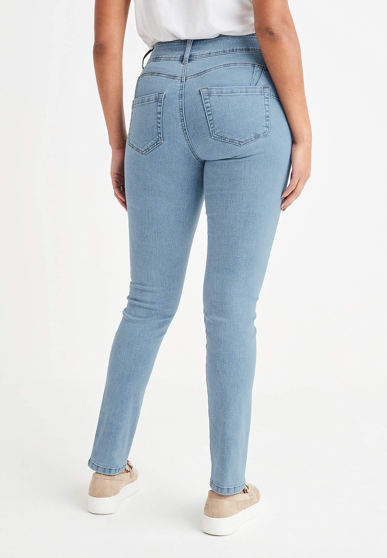 Shaping jeans met rek