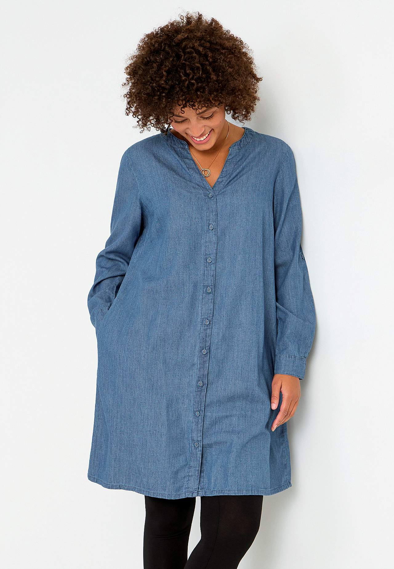 Denim jurk Olivia