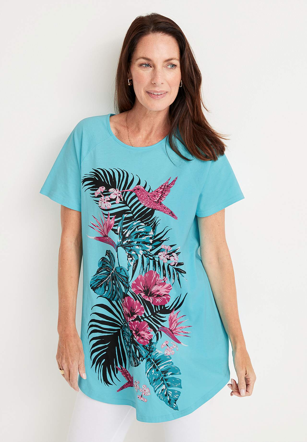 Lang t-shirt Laguna Set van 2