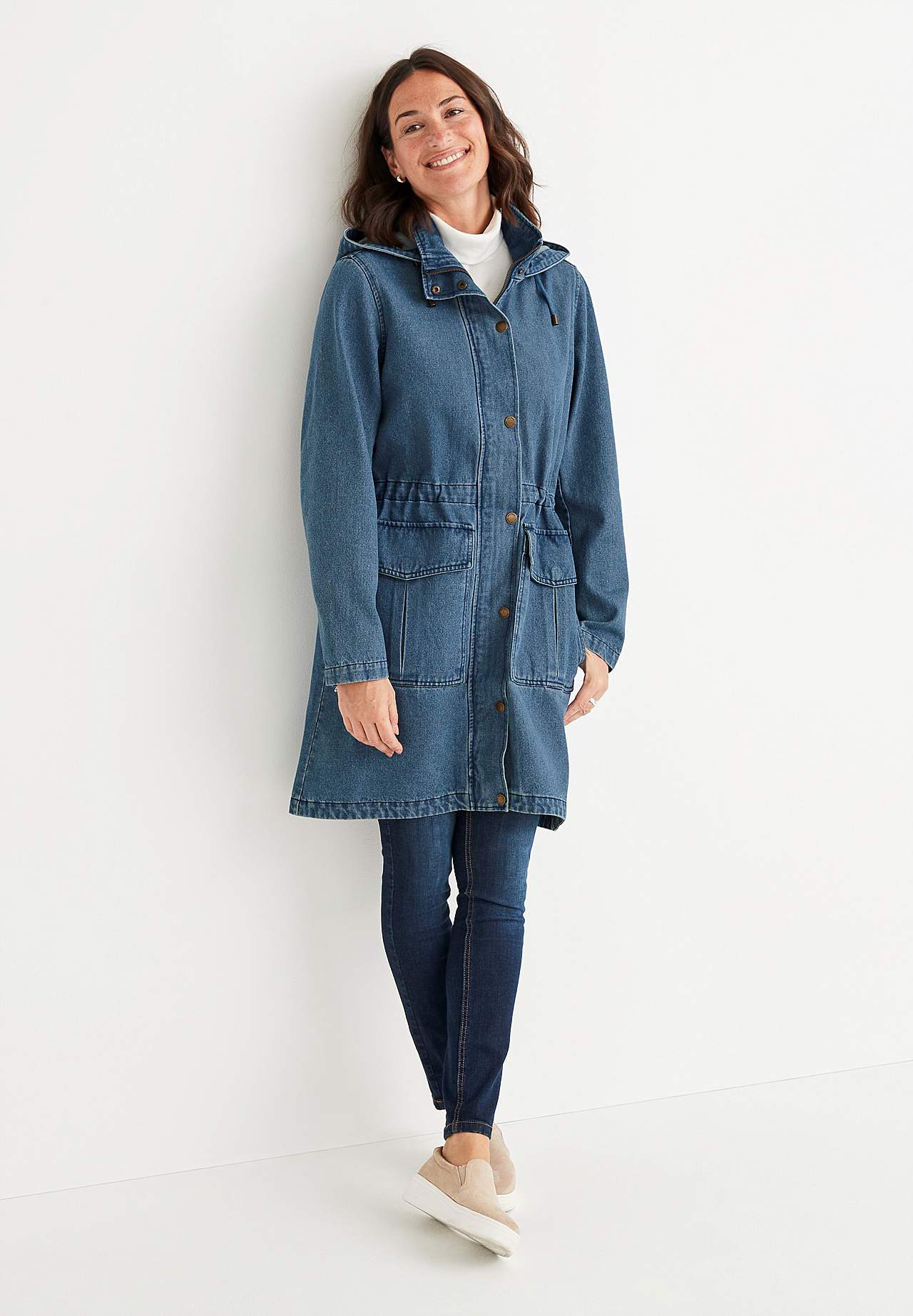 Parka van denim Jane