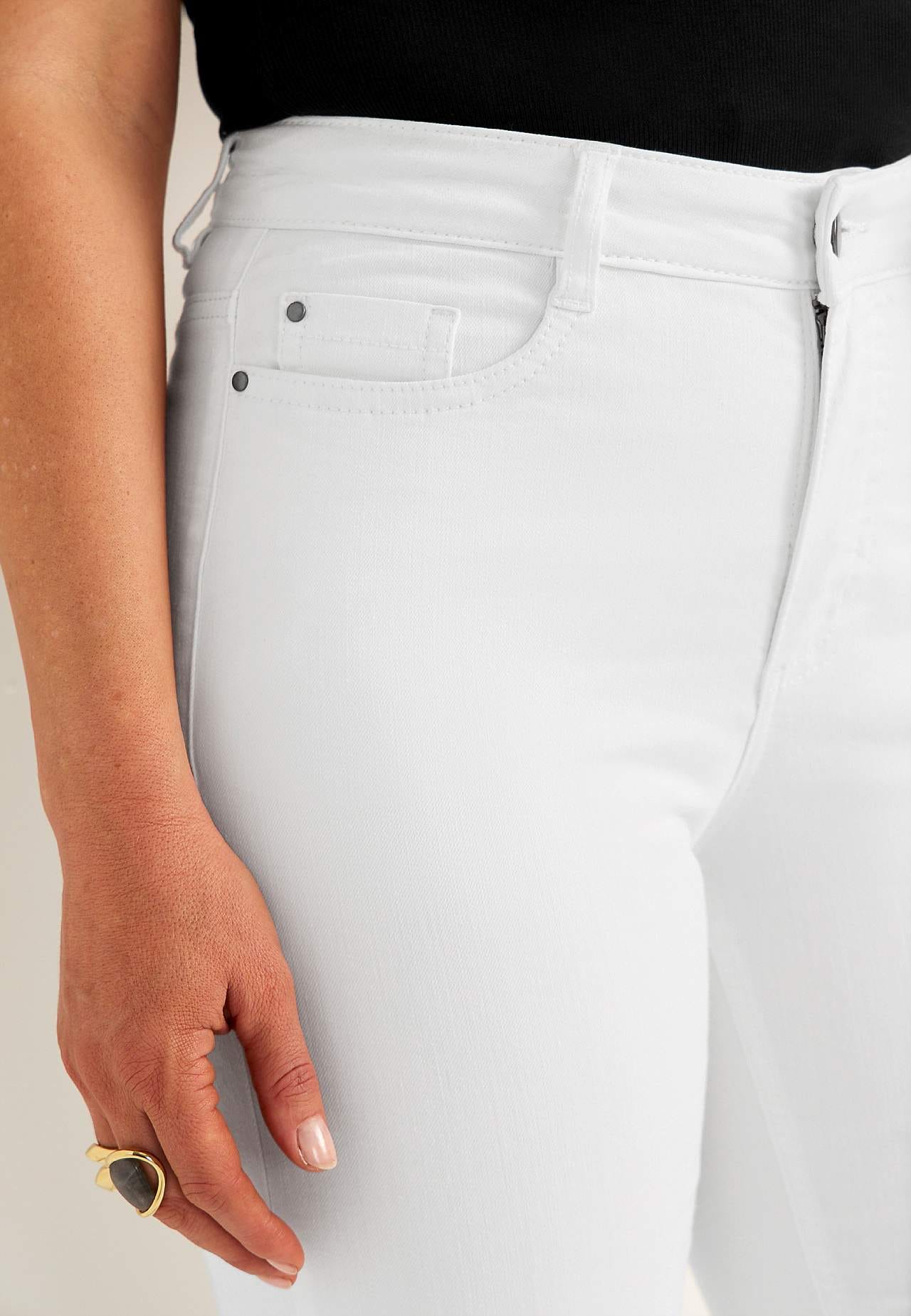 Stretch jeans met rechte pijpen - drie lengtes Linnea